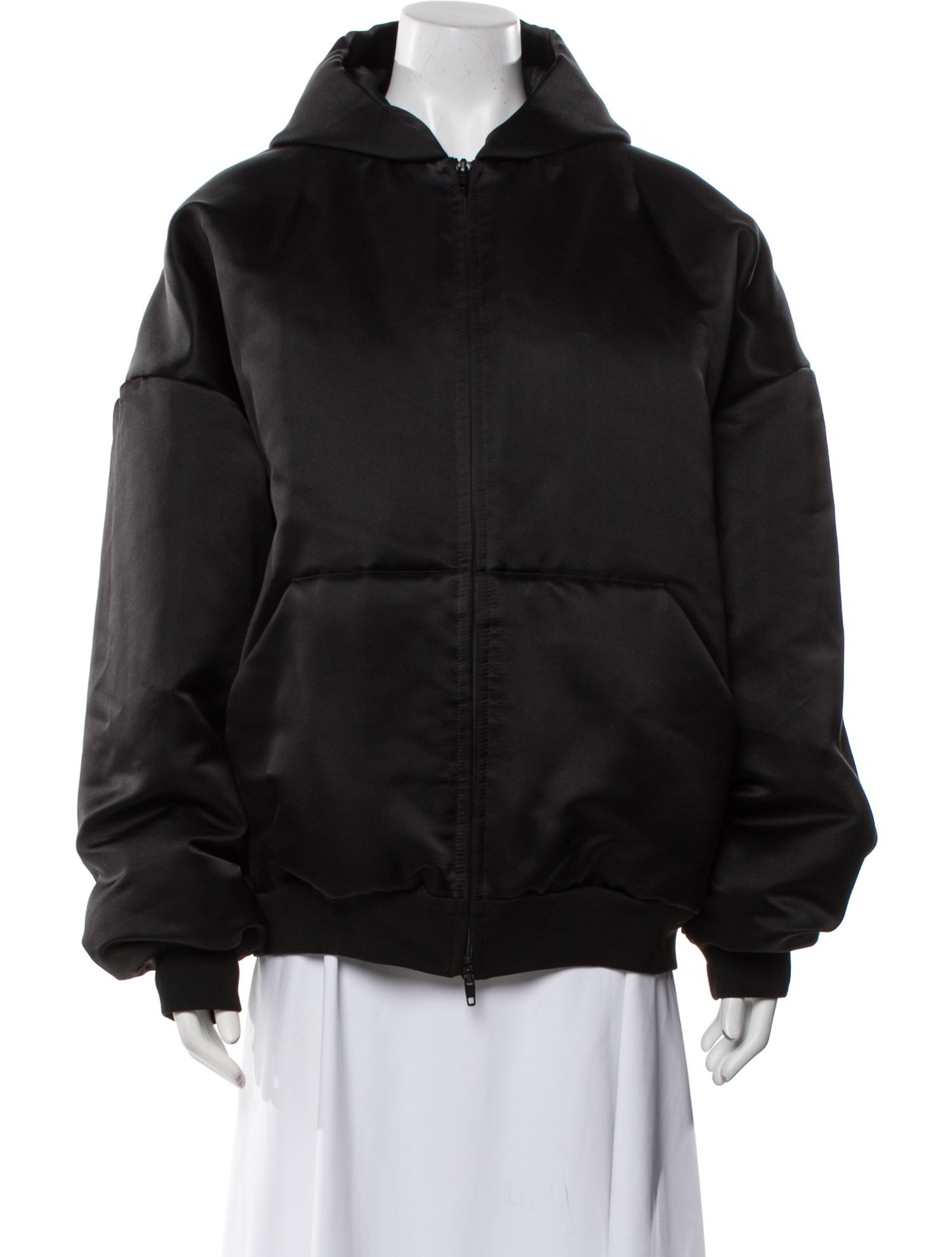 Balenciaga 2024 Silk Bomber Jacket