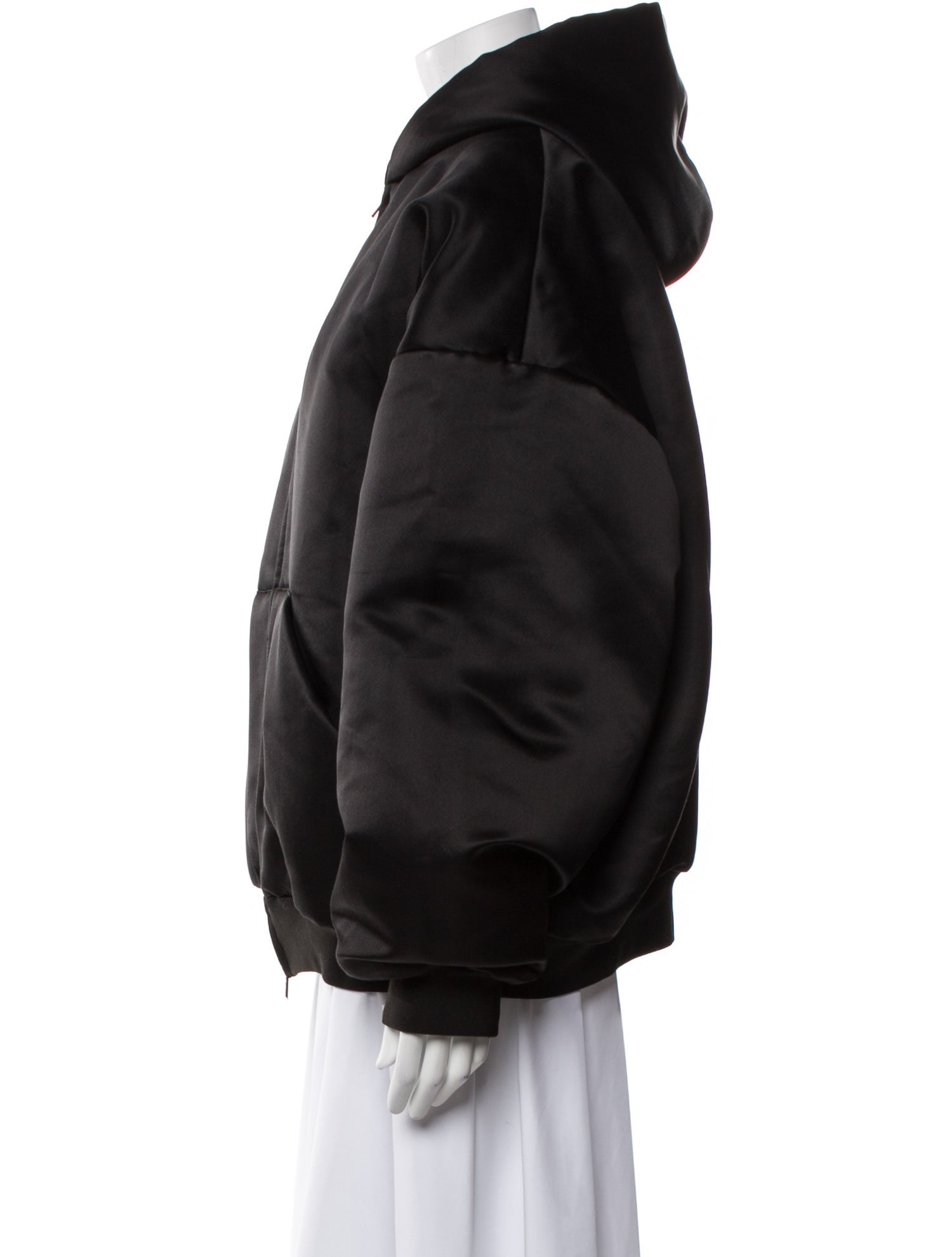 Balenciaga 2024 Silk Bomber Jacket