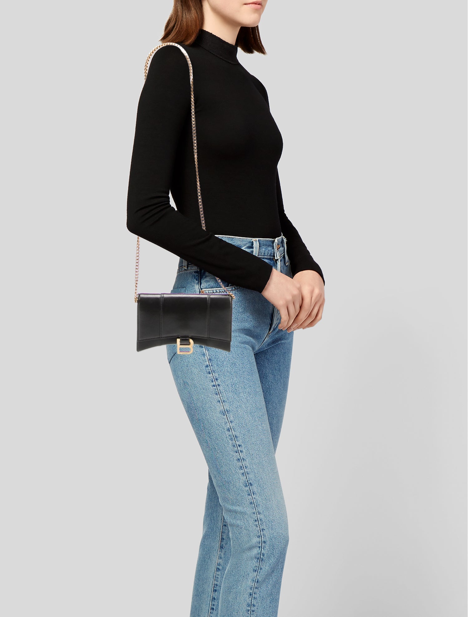 Balenciaga Leather Hourglass XS 2022