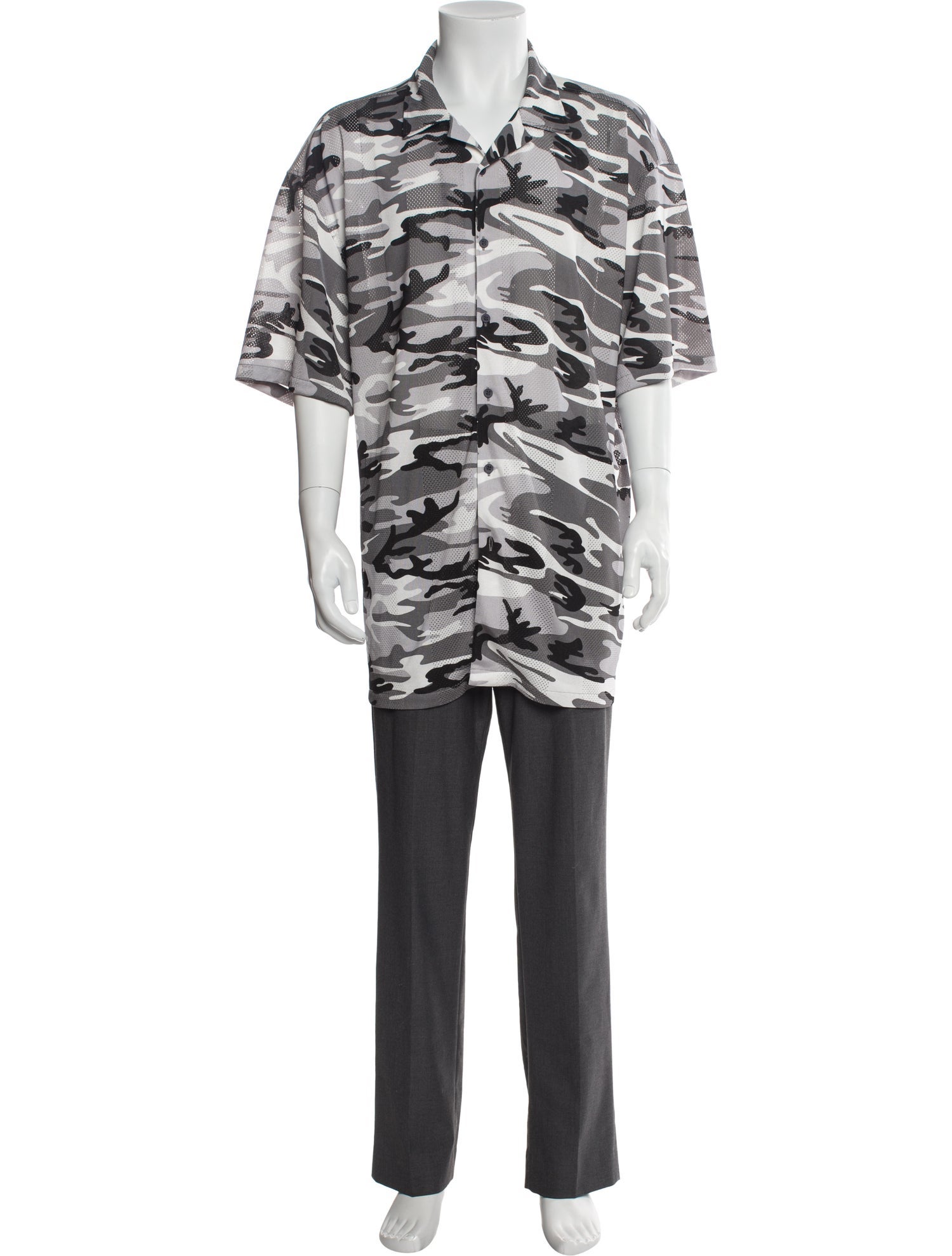 Balenciaga 2020 Printed Shirt