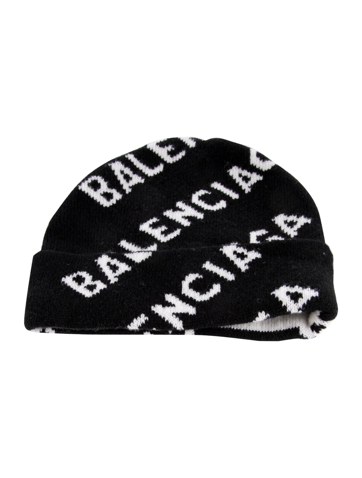 Balenciaga Patterned Beanie w/ Tags