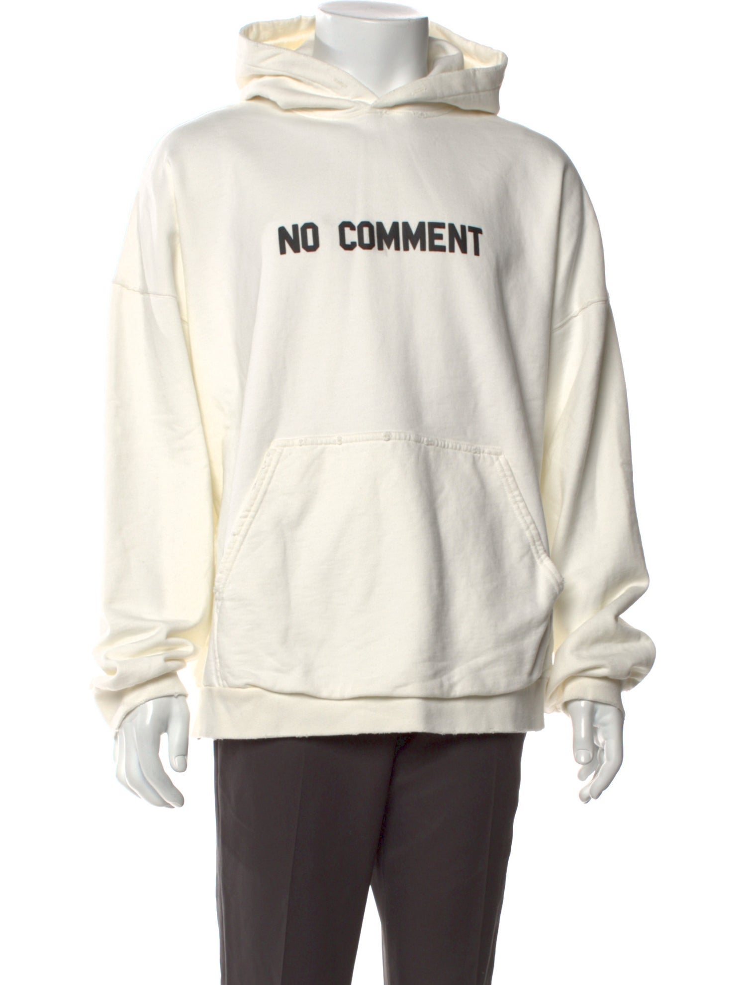 Balenciaga 2021 Graphic Print Hoodie