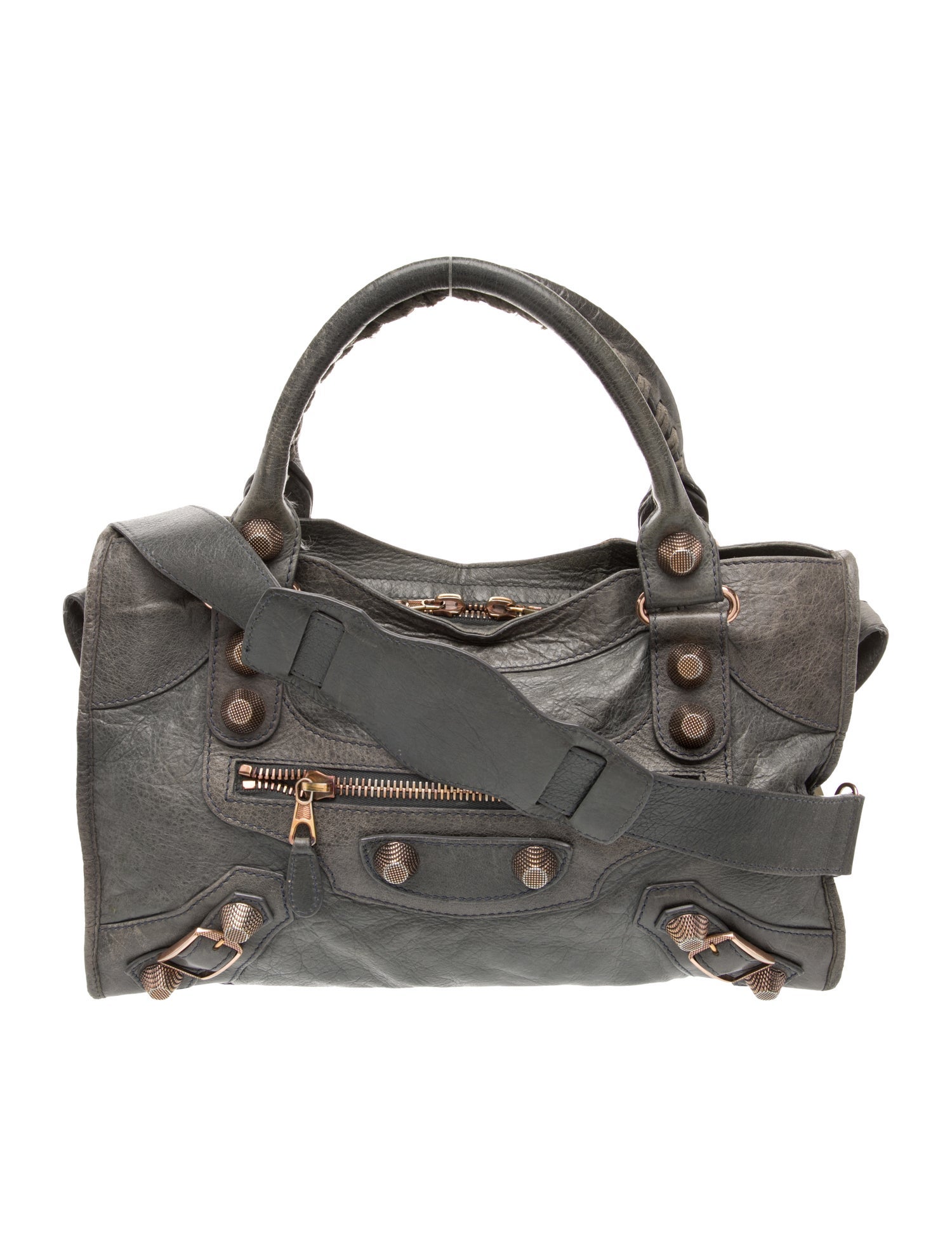 Balenciaga Leather Motocross City Giant