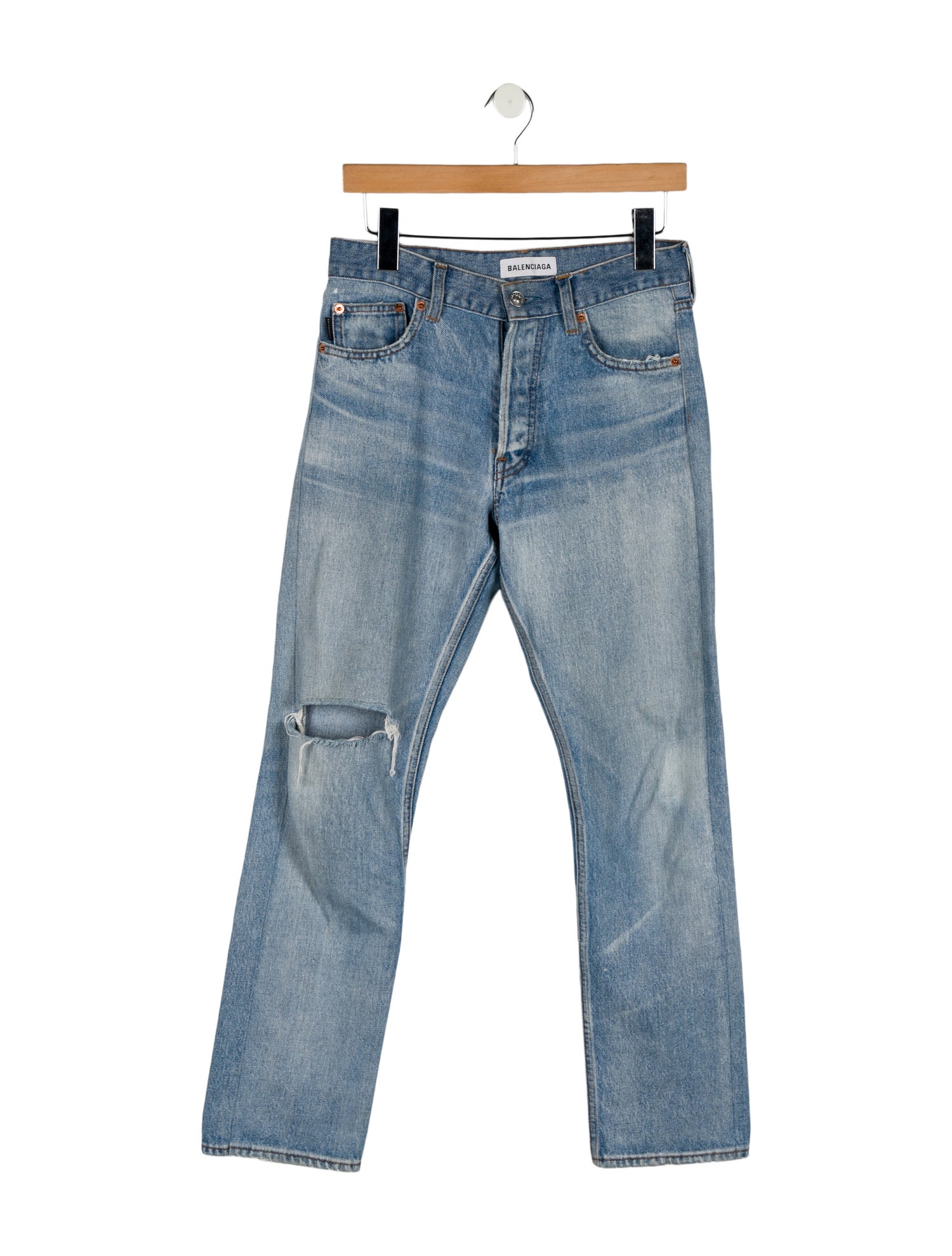 Balenciaga 2018 Straight Leg Jeans