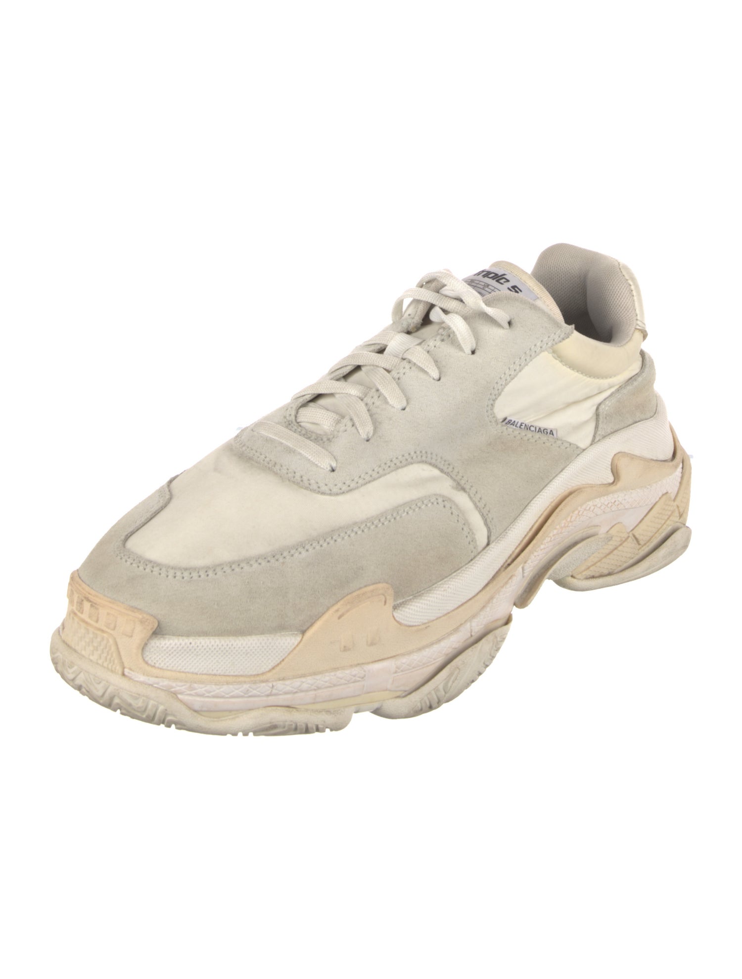 Balenciaga Triple S 'Nylon' Chunky Sneakers