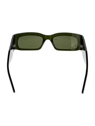Balenciaga Square Tinted Sunglasses