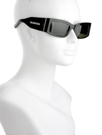Balenciaga Square Tinted Sunglasses