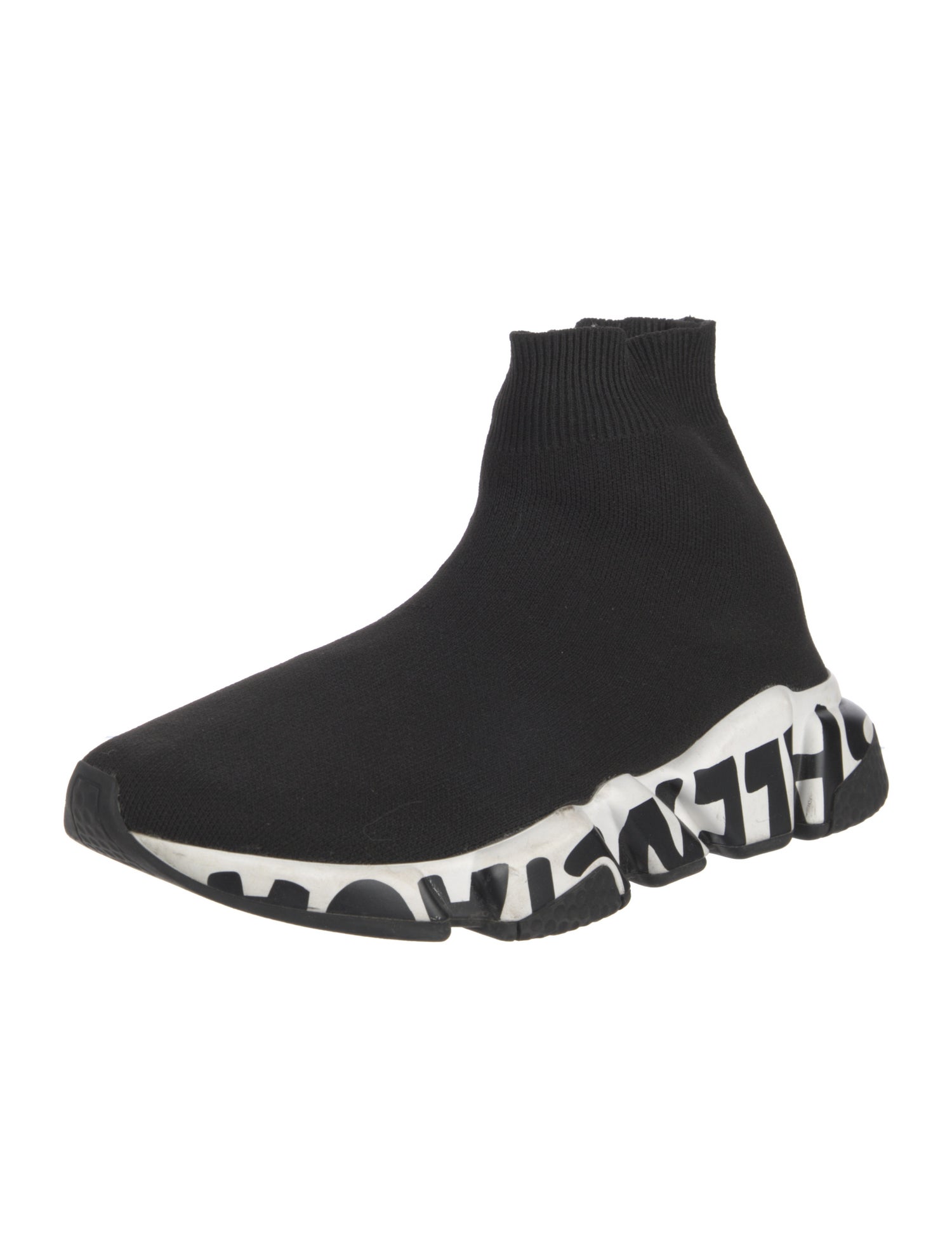 Balenciaga Speed Trainer 'Graffiti' Sock Sneakers