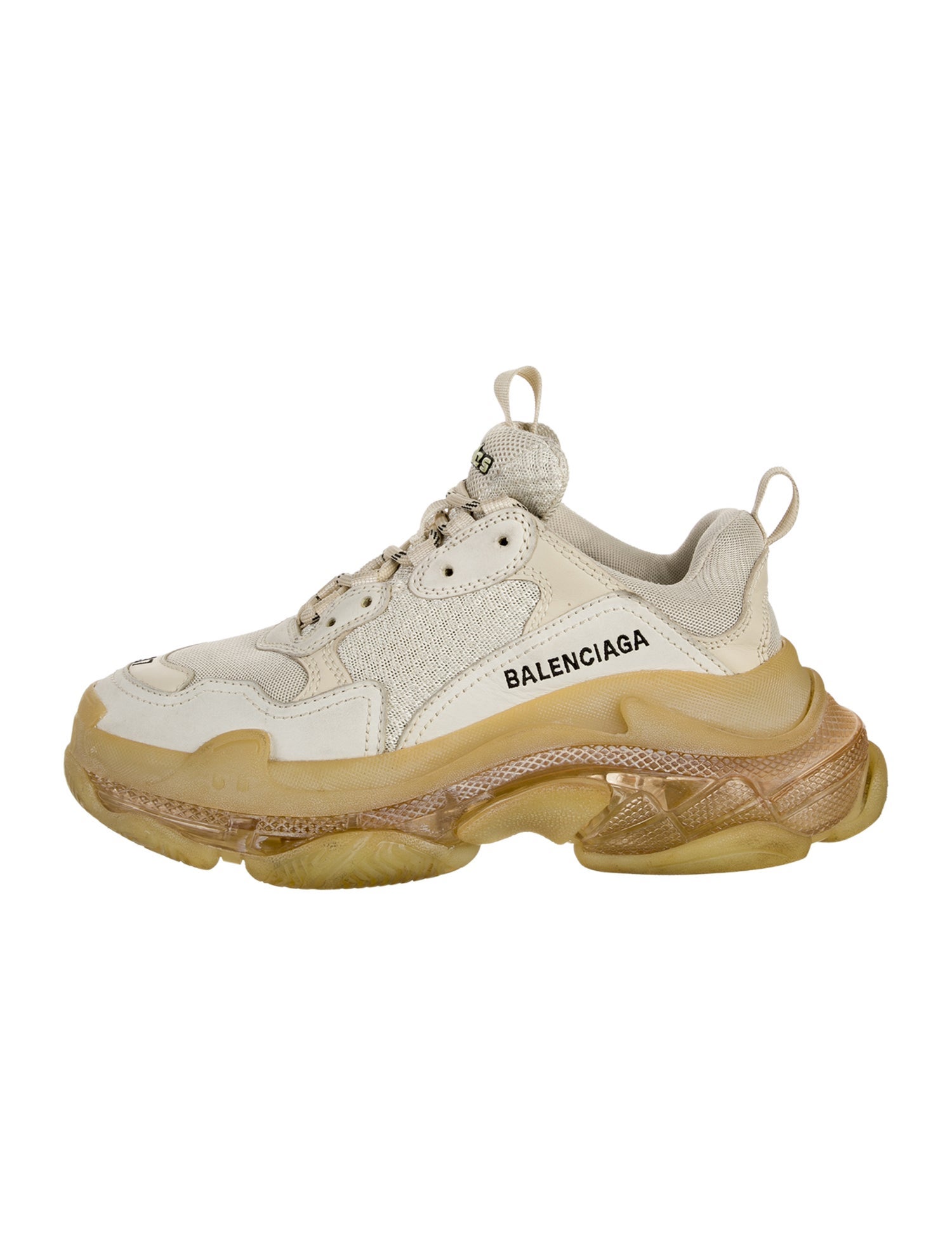 Balenciaga Triple S 'Clear Sole' Chunky Sneakers