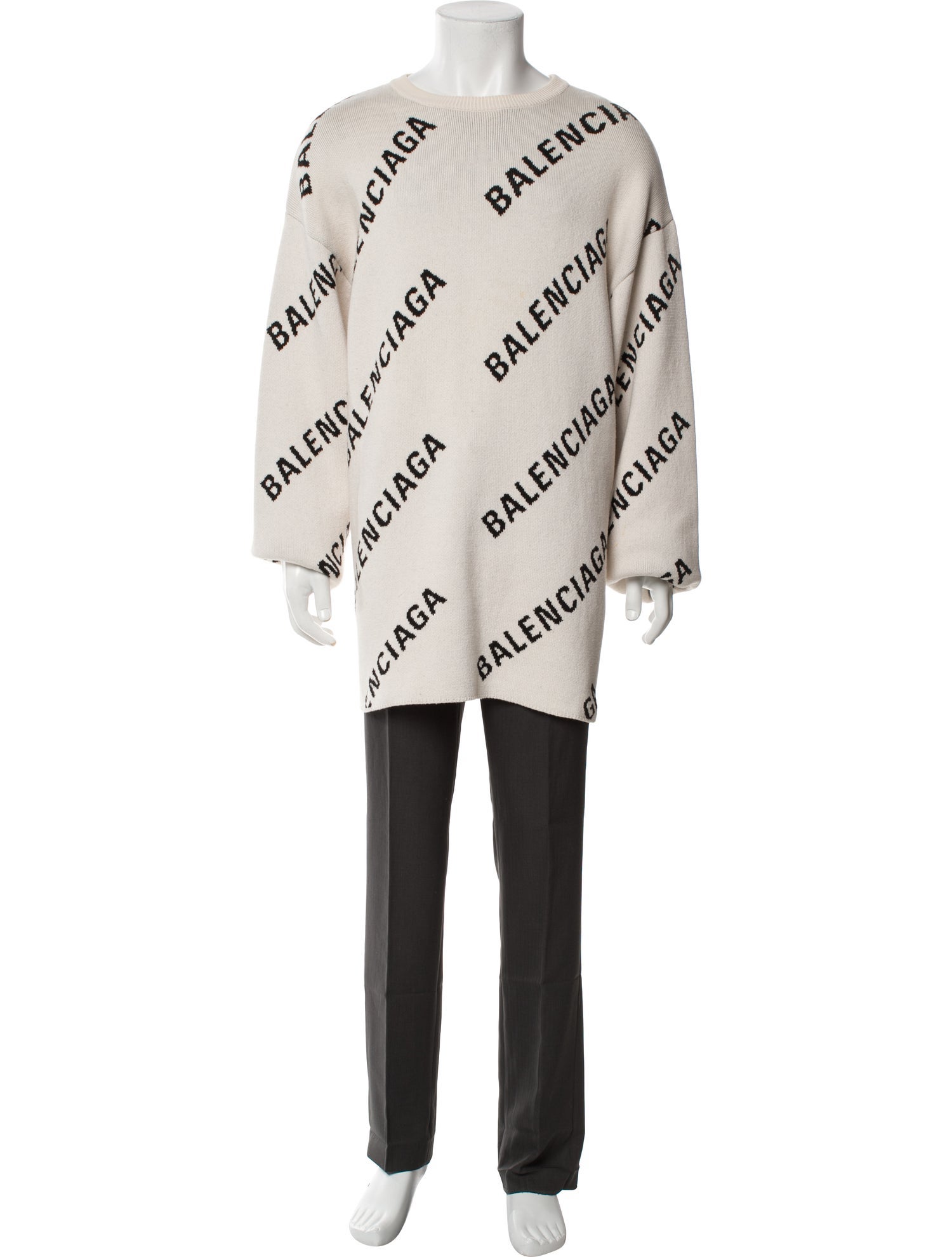 Balenciaga 2021 Printed Pullover