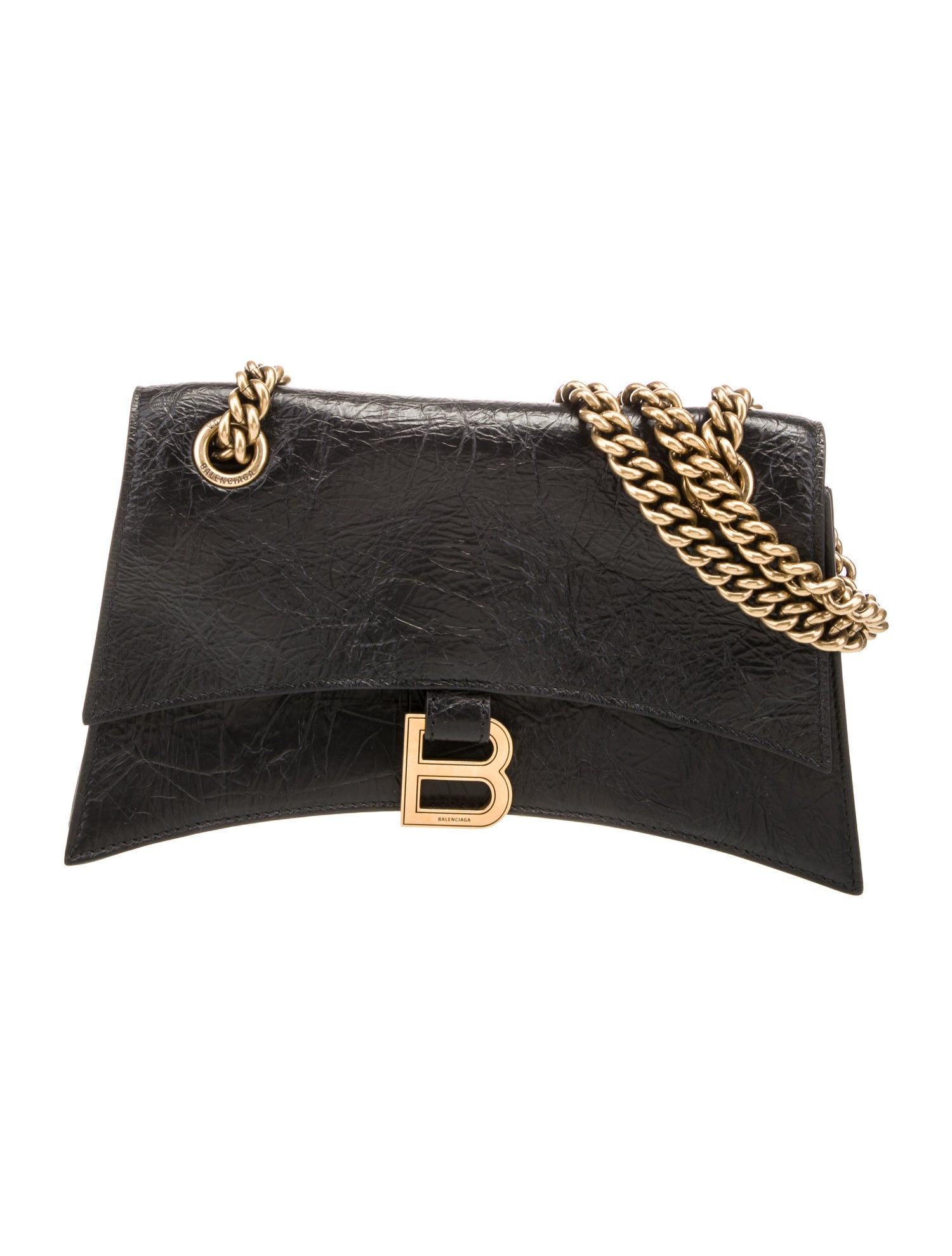 Balenciaga Leather Crush Small Chain Bag Small 2023