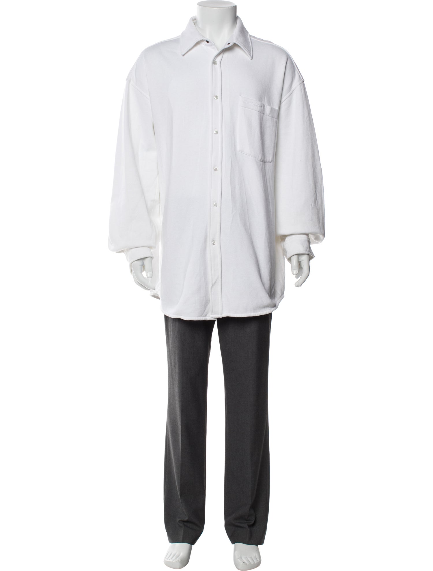 Balenciaga 2021 Signature Logo Shirt