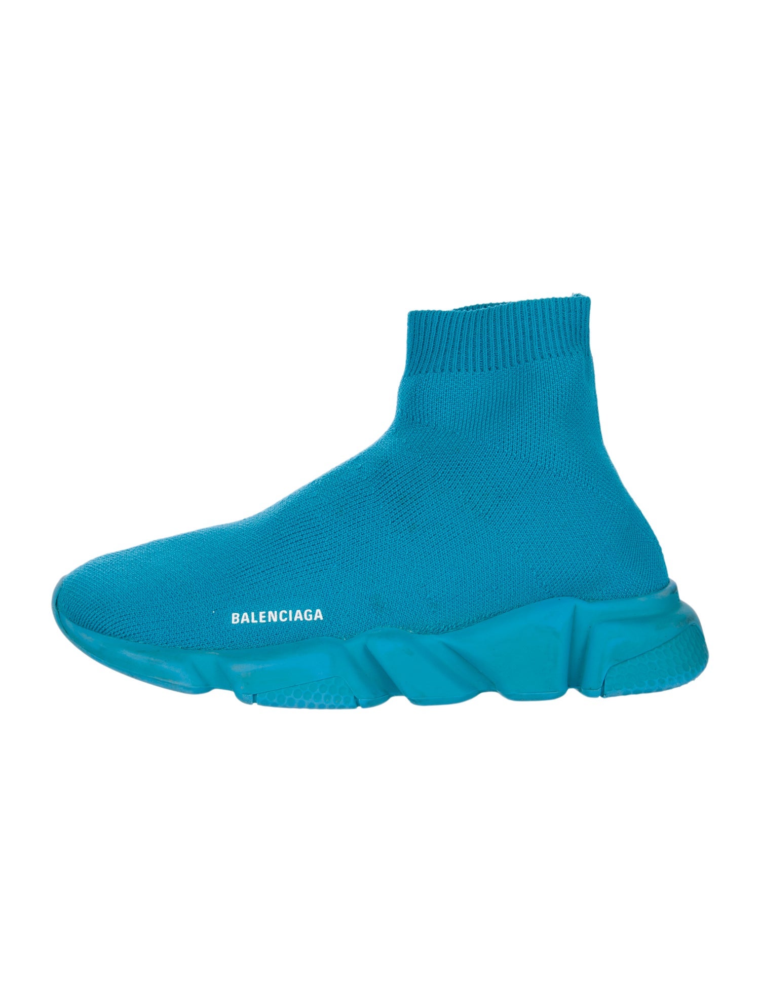 Balenciaga kid girls' blue sneakers
