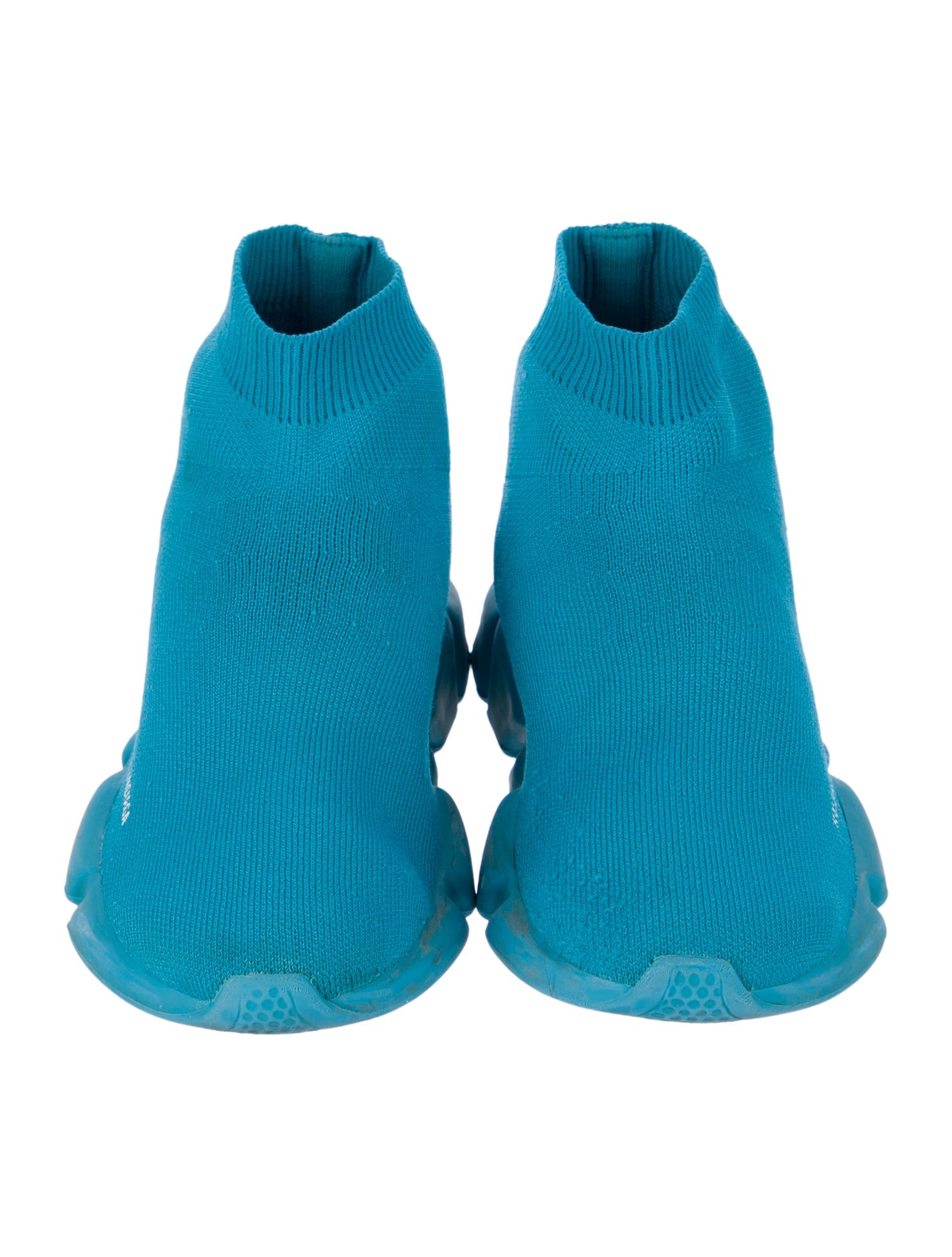 Balenciaga kid girls' blue sneakers