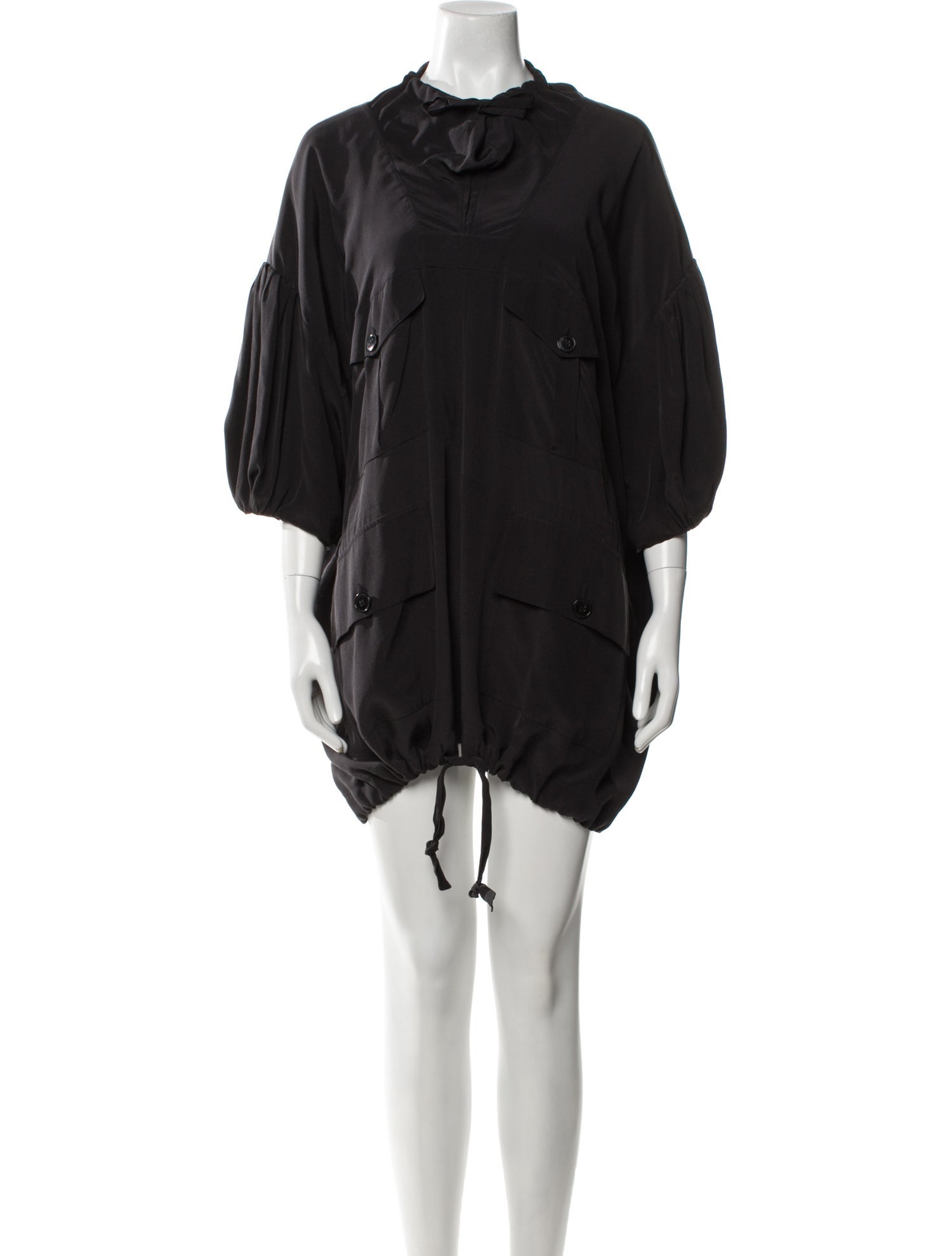 Balenciaga Silk Mini Dress