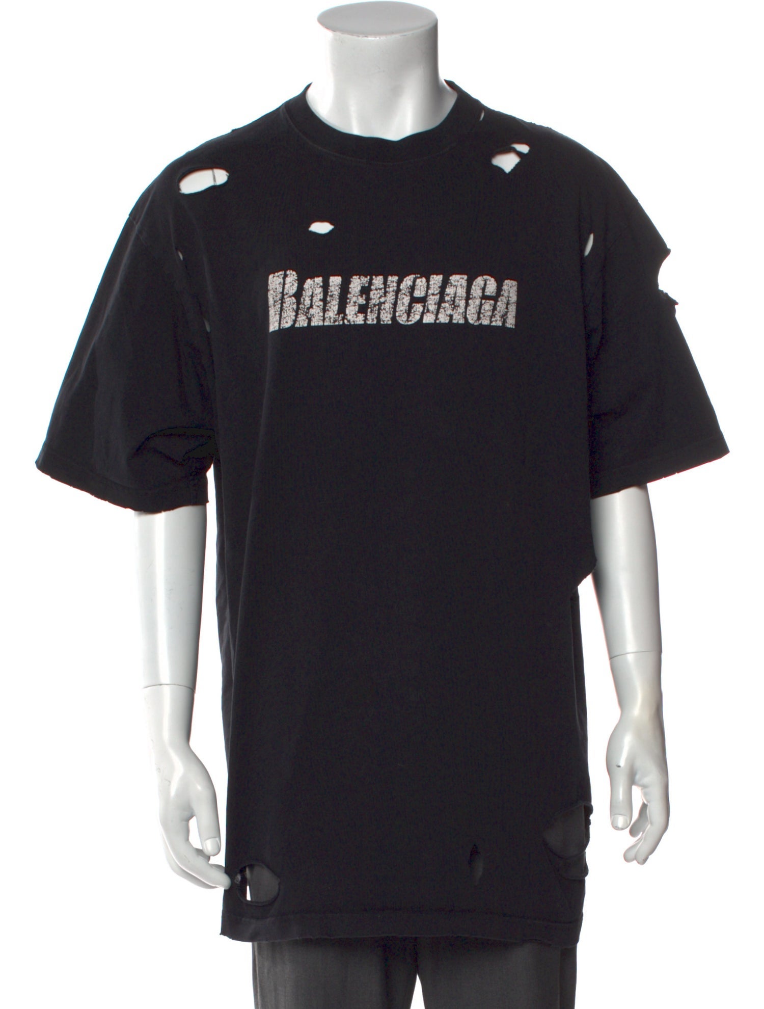 Balenciaga 2021 Stencil Logo T-Shirt