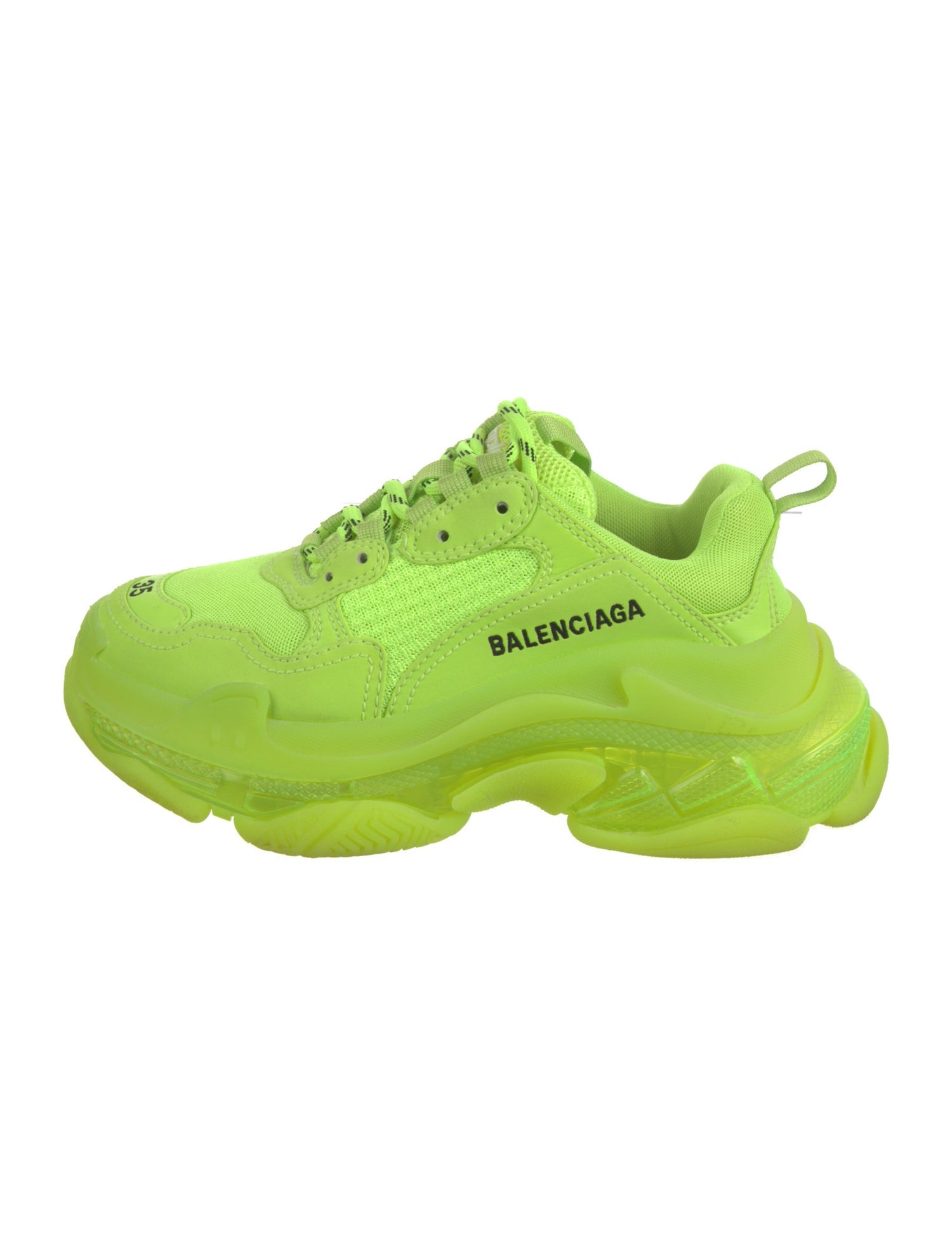 Balenciaga Triple S 'Clear Sole' Chunky Sneakers