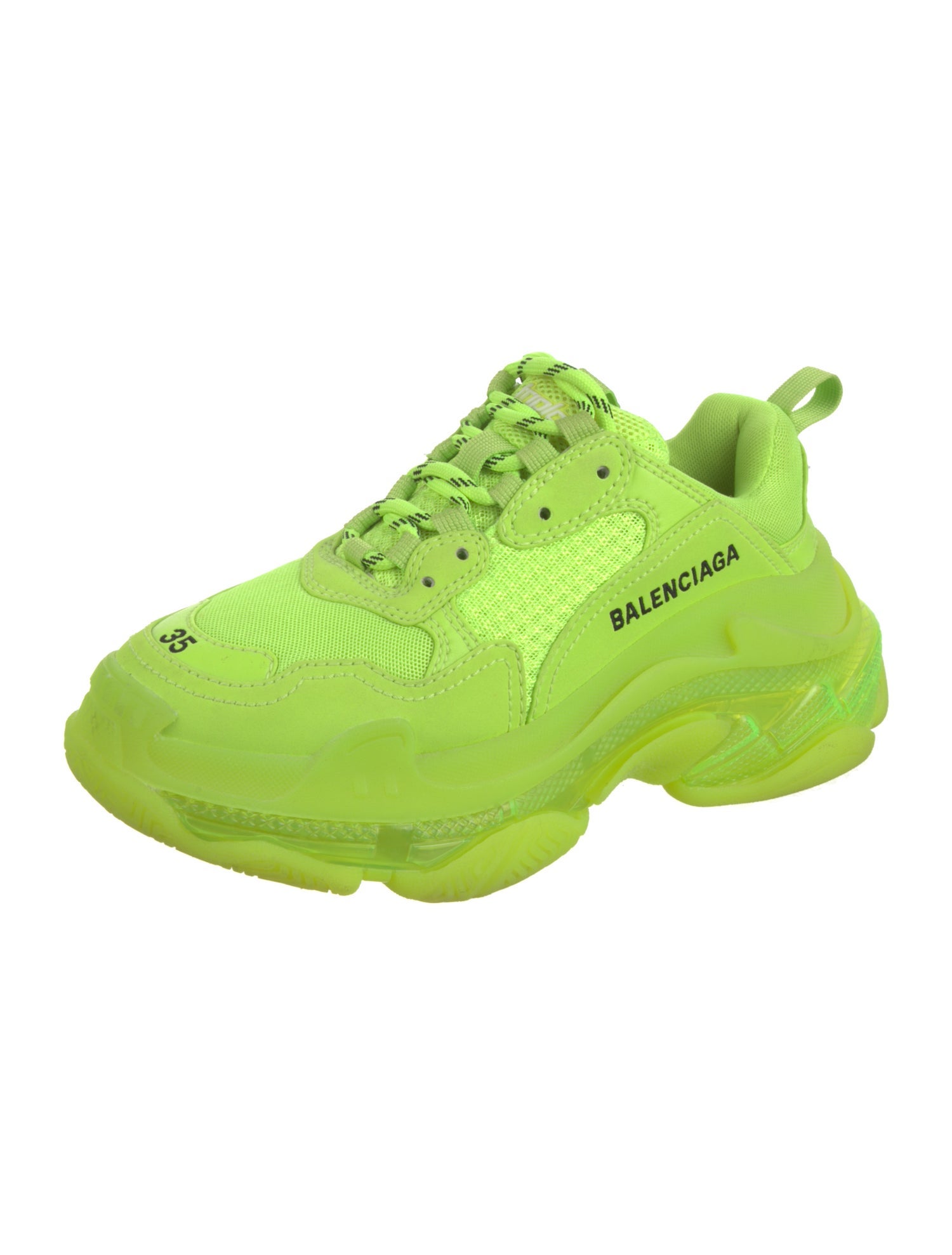 Balenciaga Triple S 'Clear Sole' Chunky Sneakers