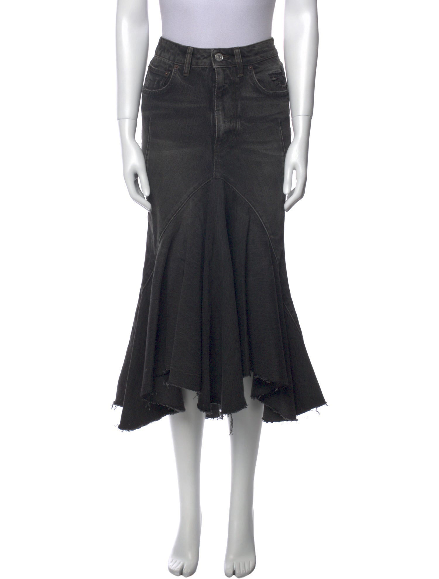 Balenciaga 2022 Midi Length Skirt