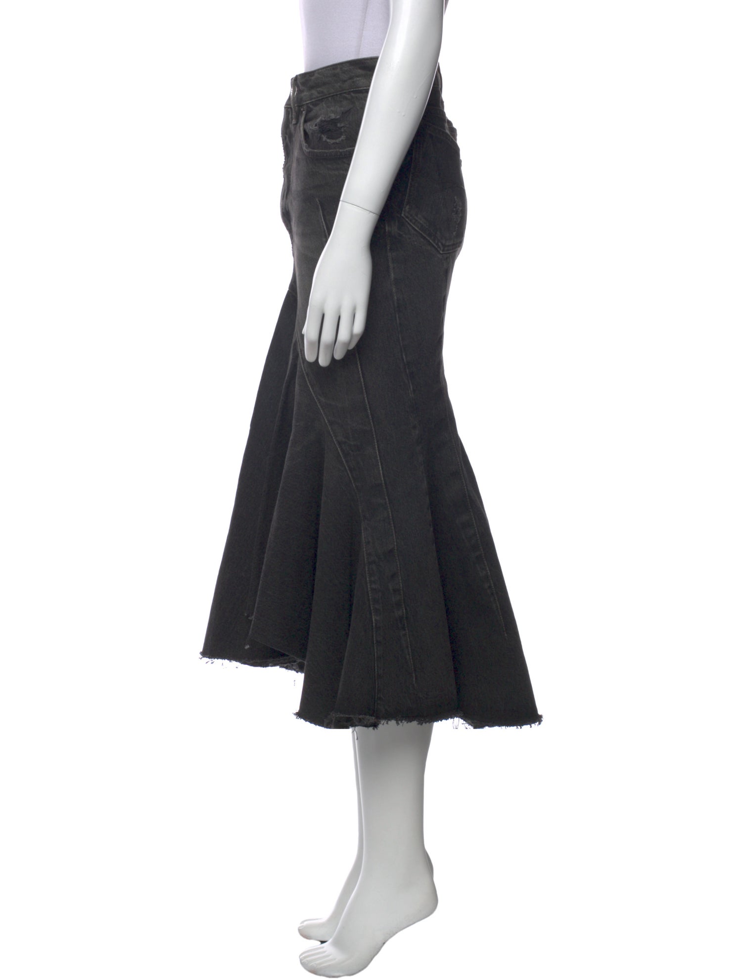 Balenciaga 2022 Midi Length Skirt