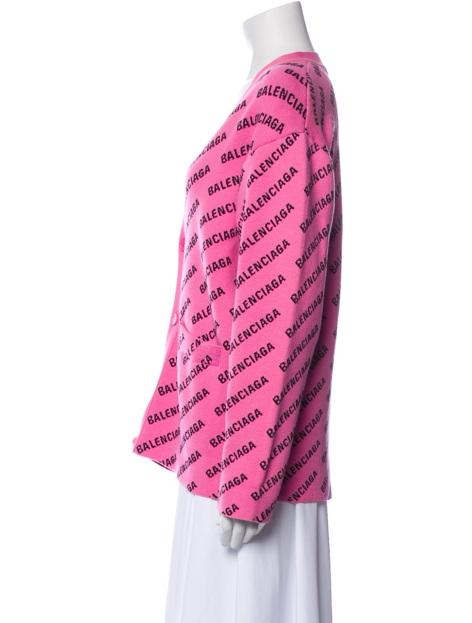 Balenciaga 2022 'All Over Logo' Sweater