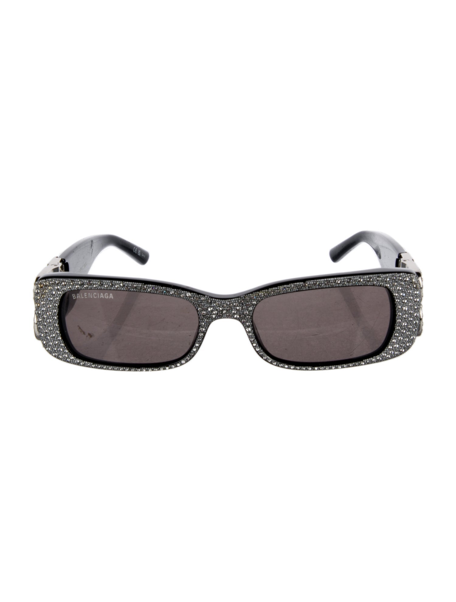 Balenciaga Square Tinted Sunglasses