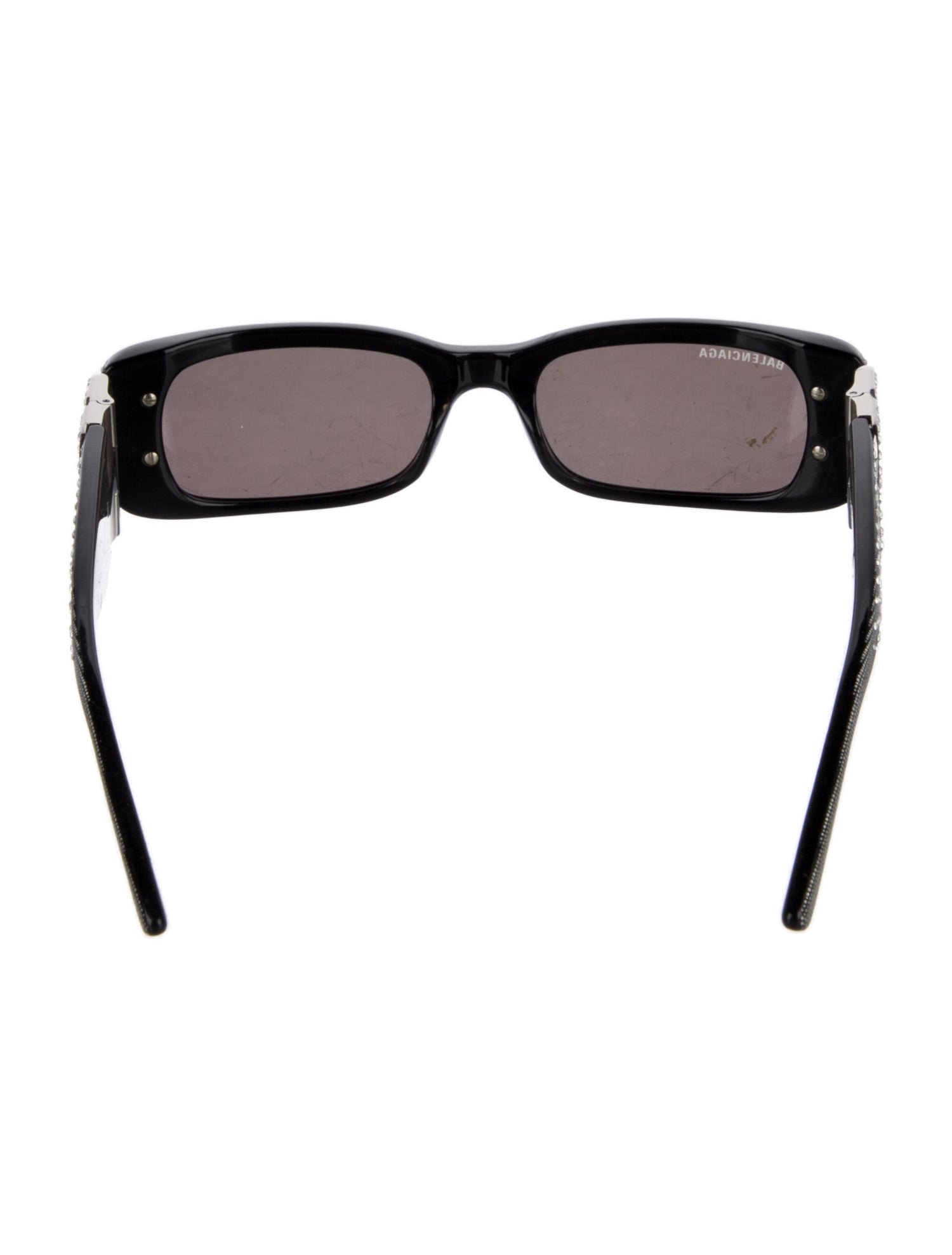 Balenciaga Square Tinted Sunglasses