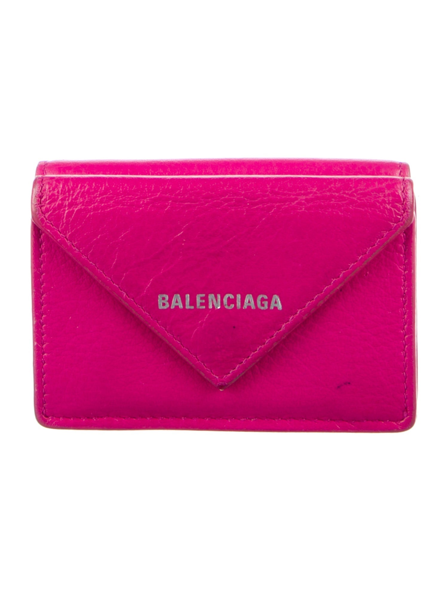 Balenciaga Leather Card Holder