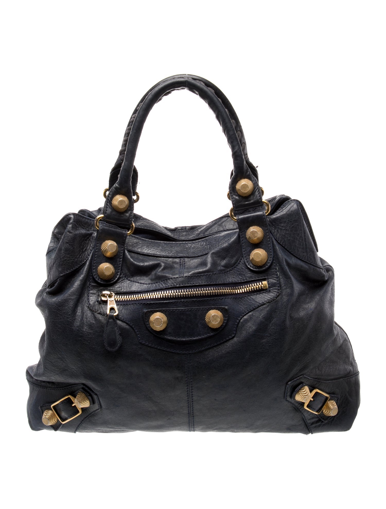 Balenciaga Leather Motocross City Giant