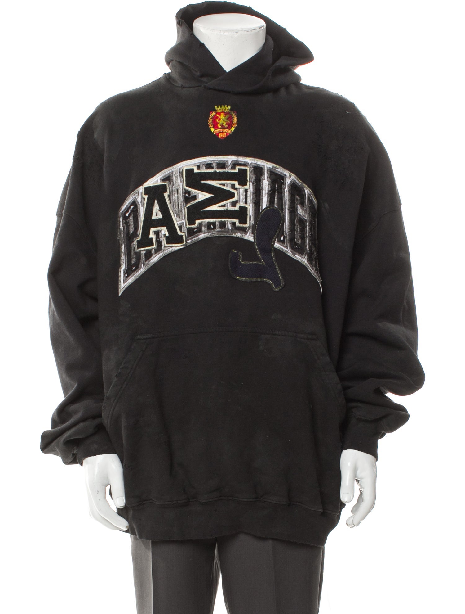 Balenciaga 2022 Graphic Print Hoodie