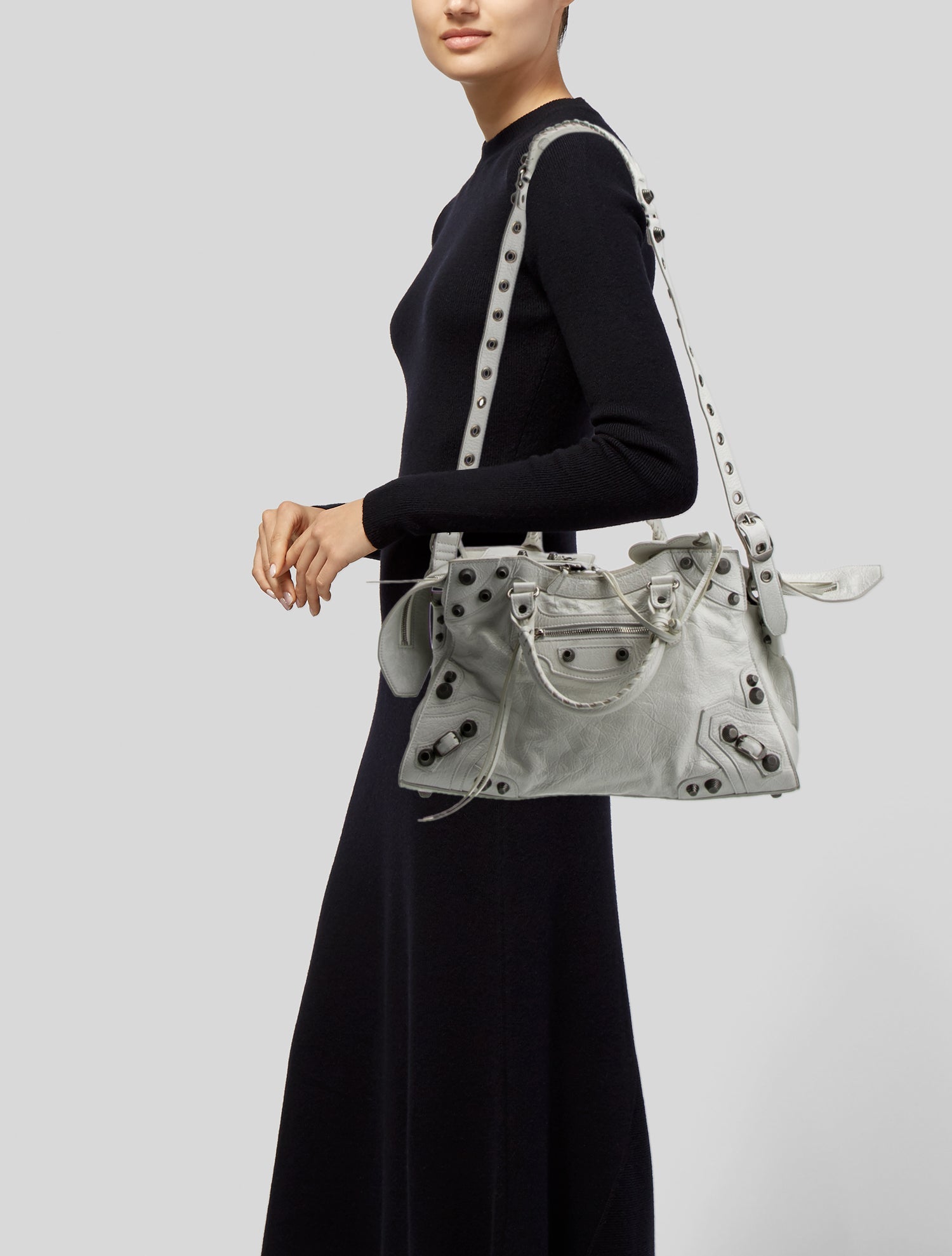 Balenciaga Leather Motocross Classic City 2022