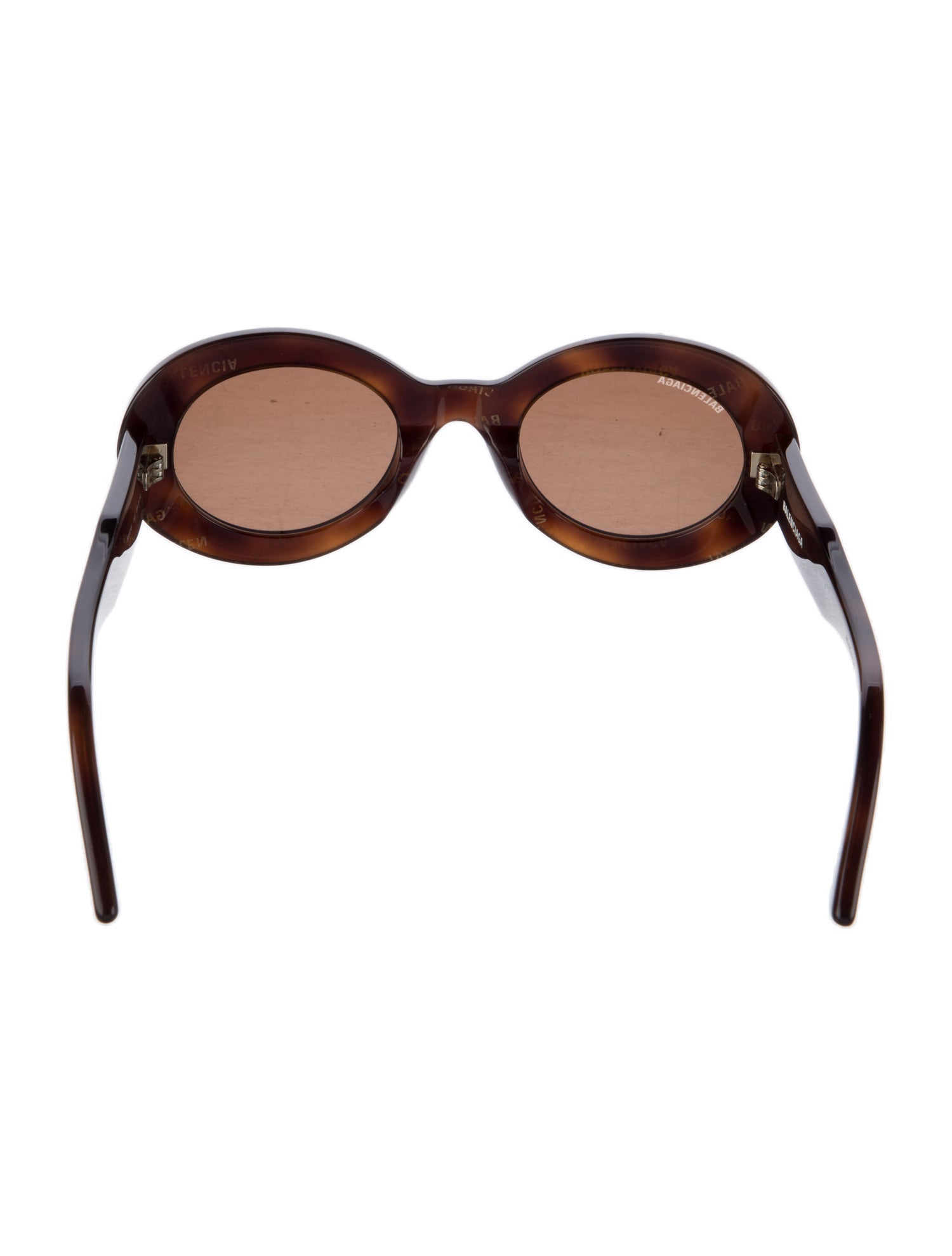 Balenciaga Round Tinted Sunglasses