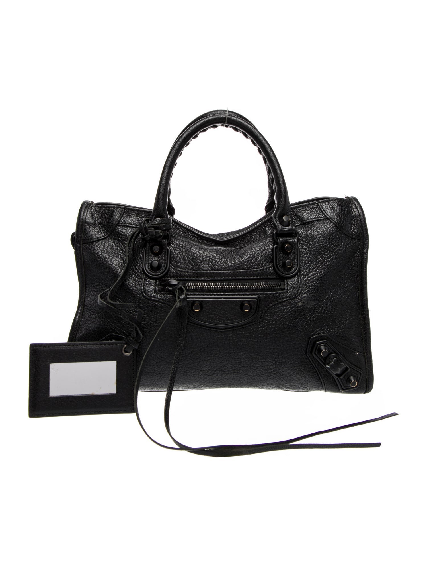 Balenciaga Leather Motocross Classic City