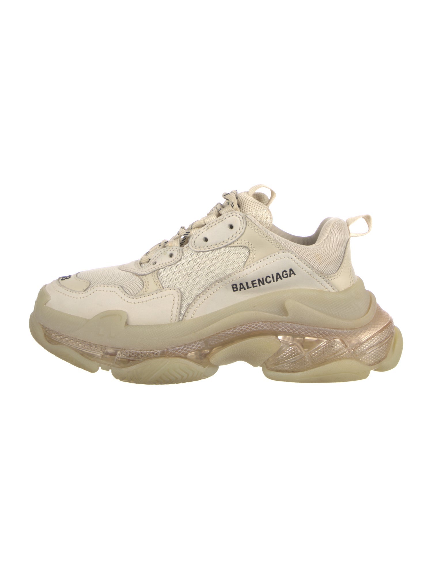 Balenciaga Triple S Clear Sole Chunky Sneakers