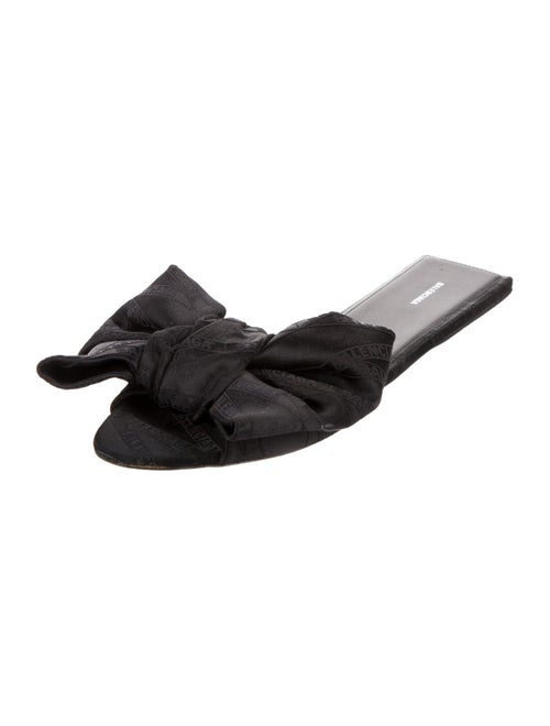 Balenciaga Bow Accents Slides