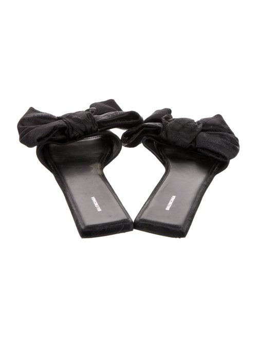 Balenciaga Bow Accents Slides