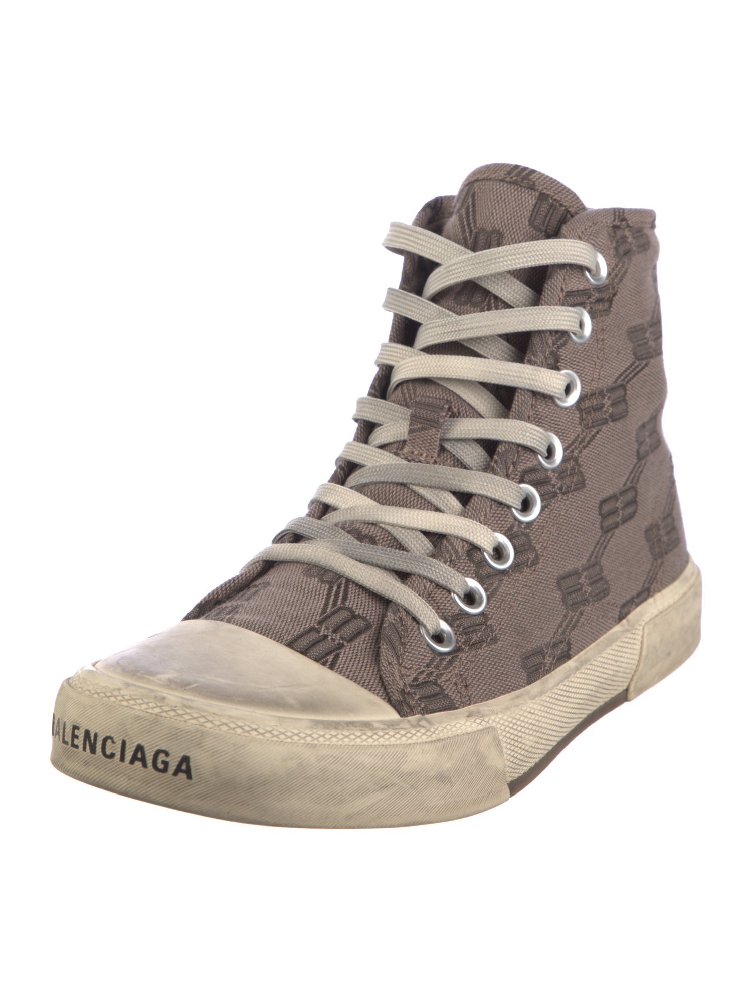 Balenciaga Paris High 'BB Monogram' Sneakers