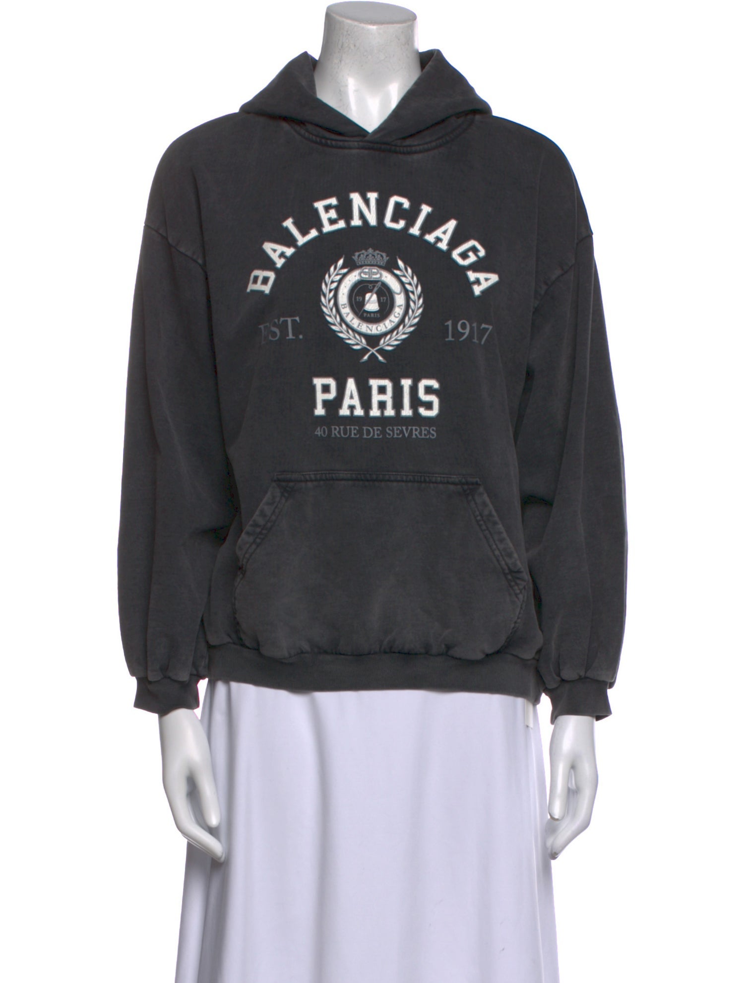 Balenciaga 2021 Graphic Print Sweatshirt