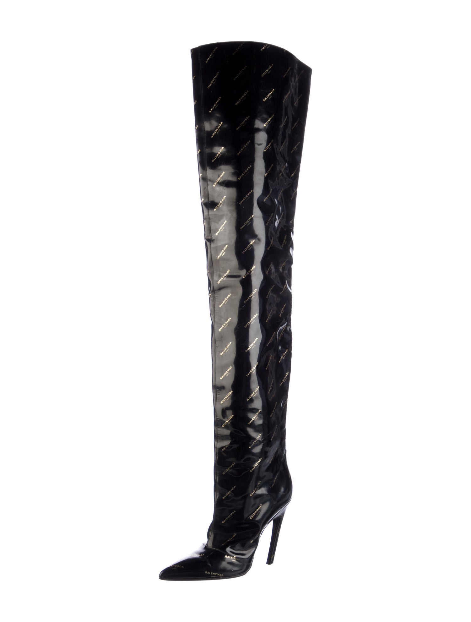 Balenciaga Patent Leather Boots