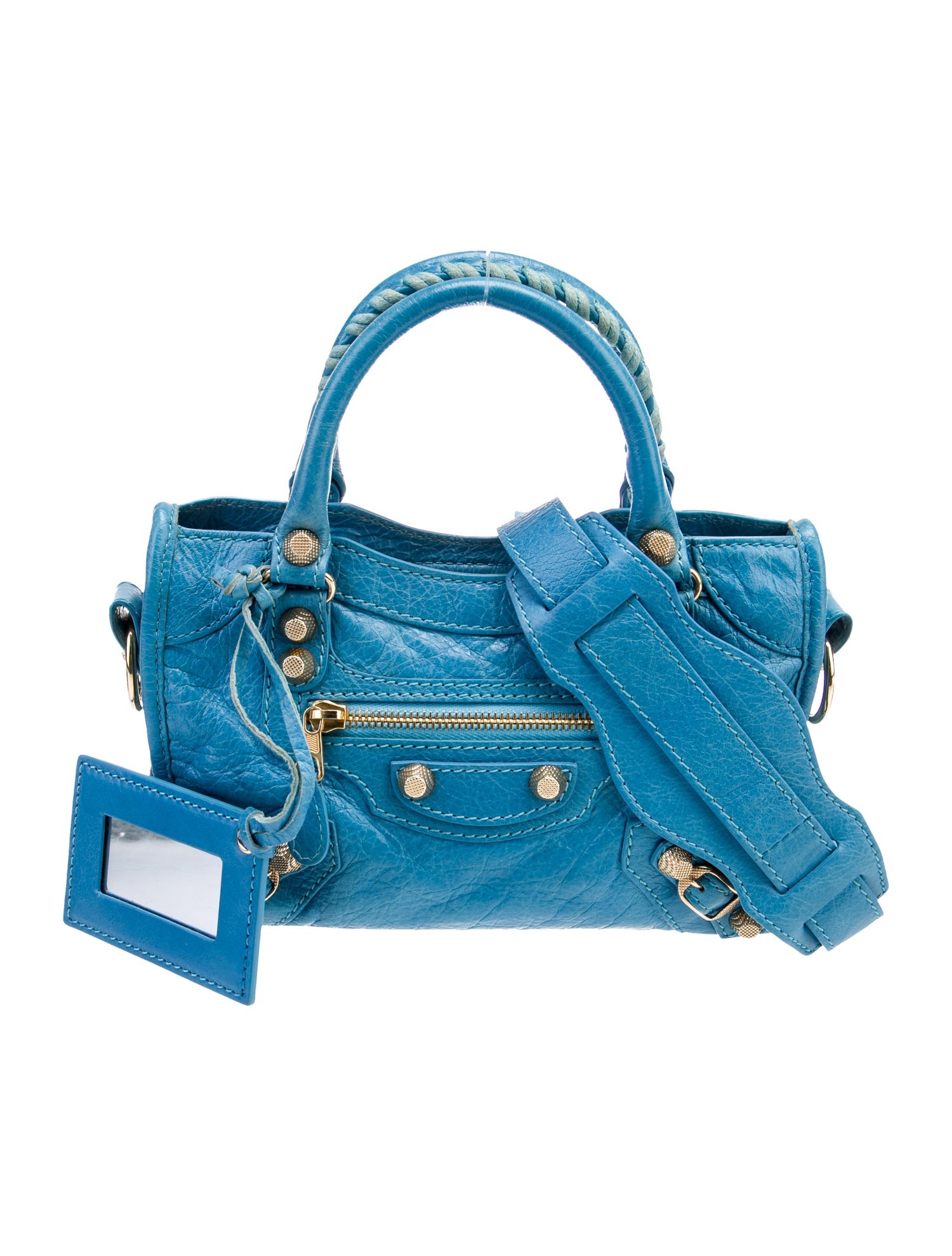 Balenciaga Leather Motocross Classic City Mini