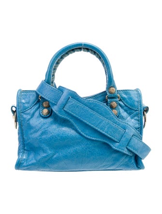 Balenciaga Leather Motocross Classic City Mini