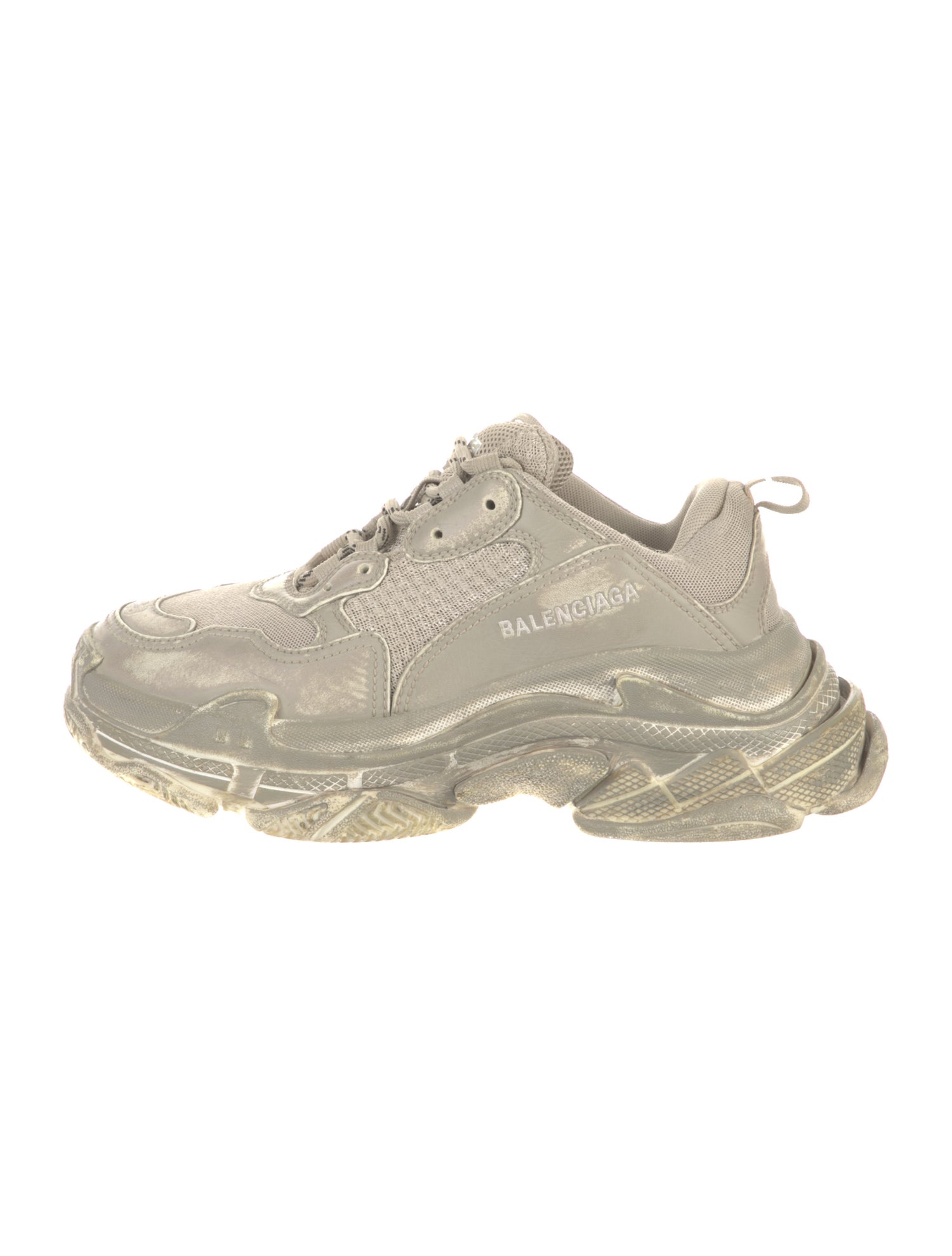 Balenciaga Triple S 'Faded' Chunky Sneakers