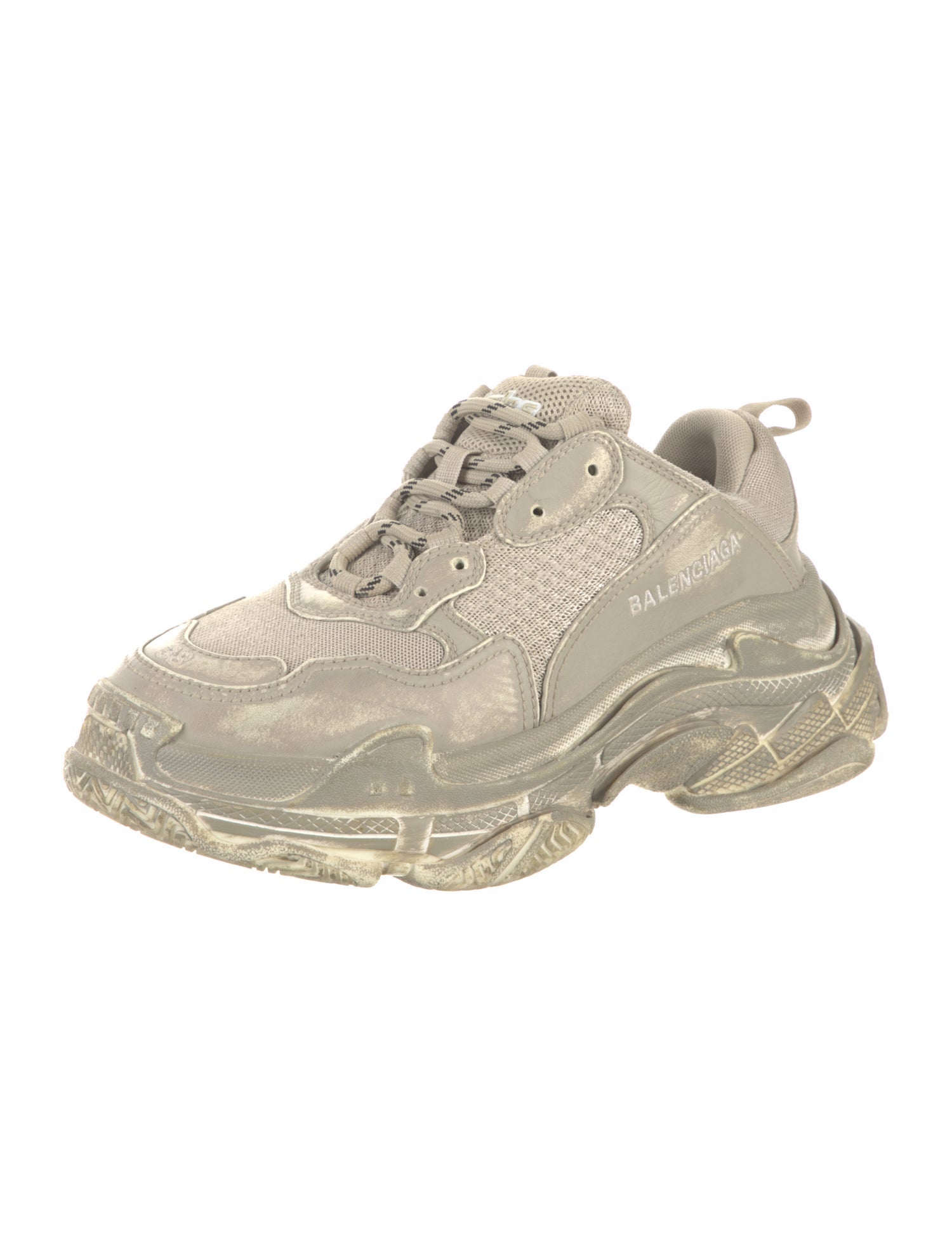 Balenciaga Triple S 'Faded' Chunky Sneakers
