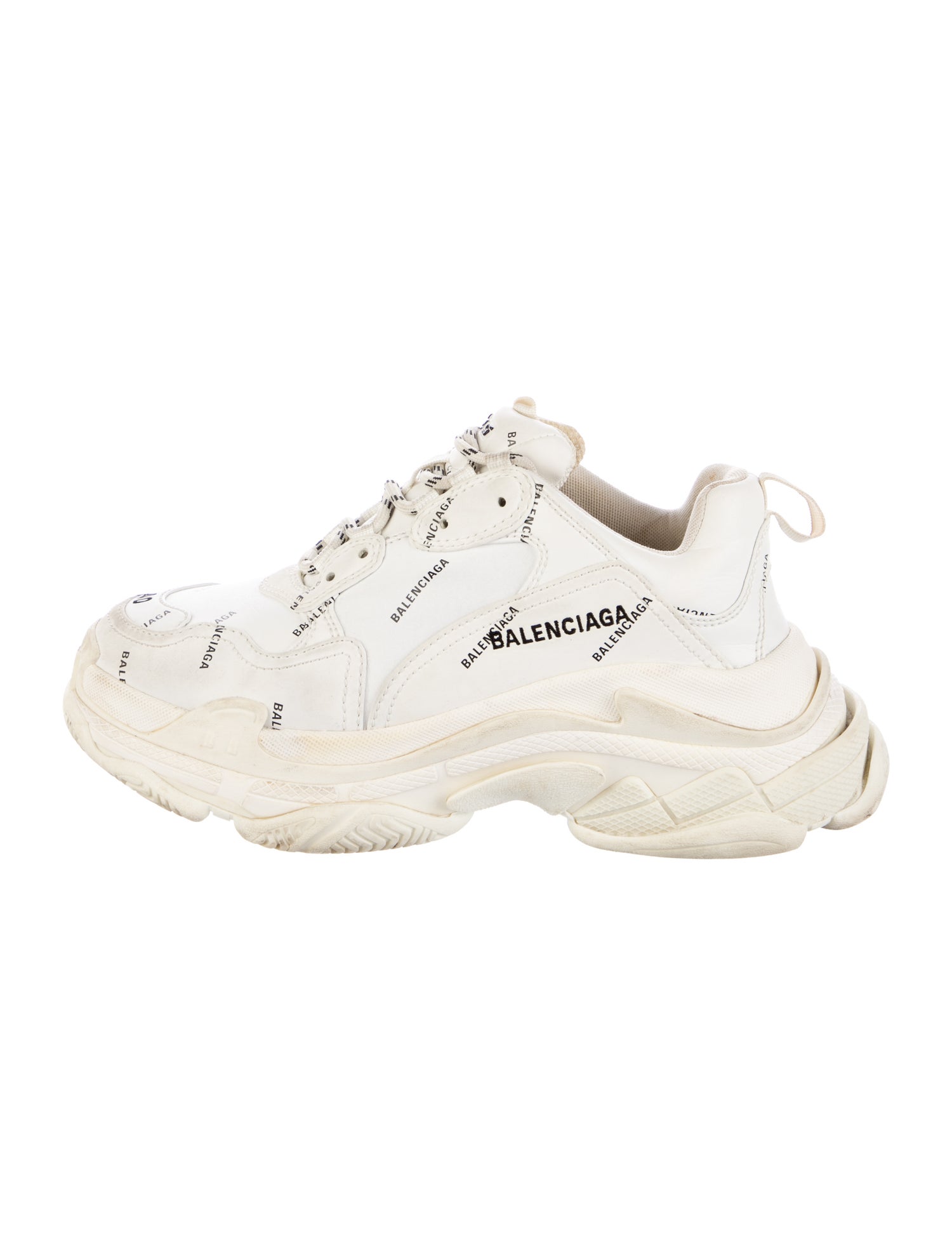 Balenciaga Triple S 'All Over' Chunky Sneakers