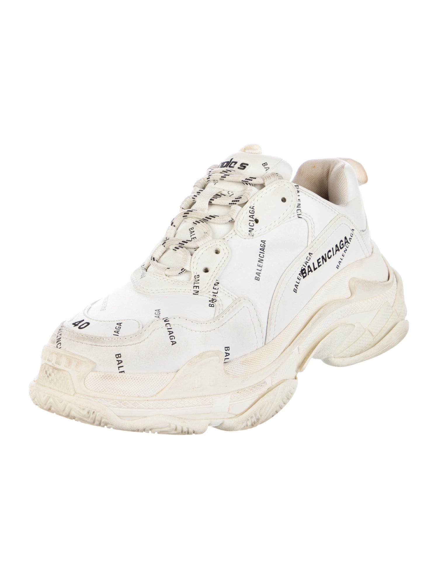 Balenciaga Triple S 'All Over' Chunky Sneakers
