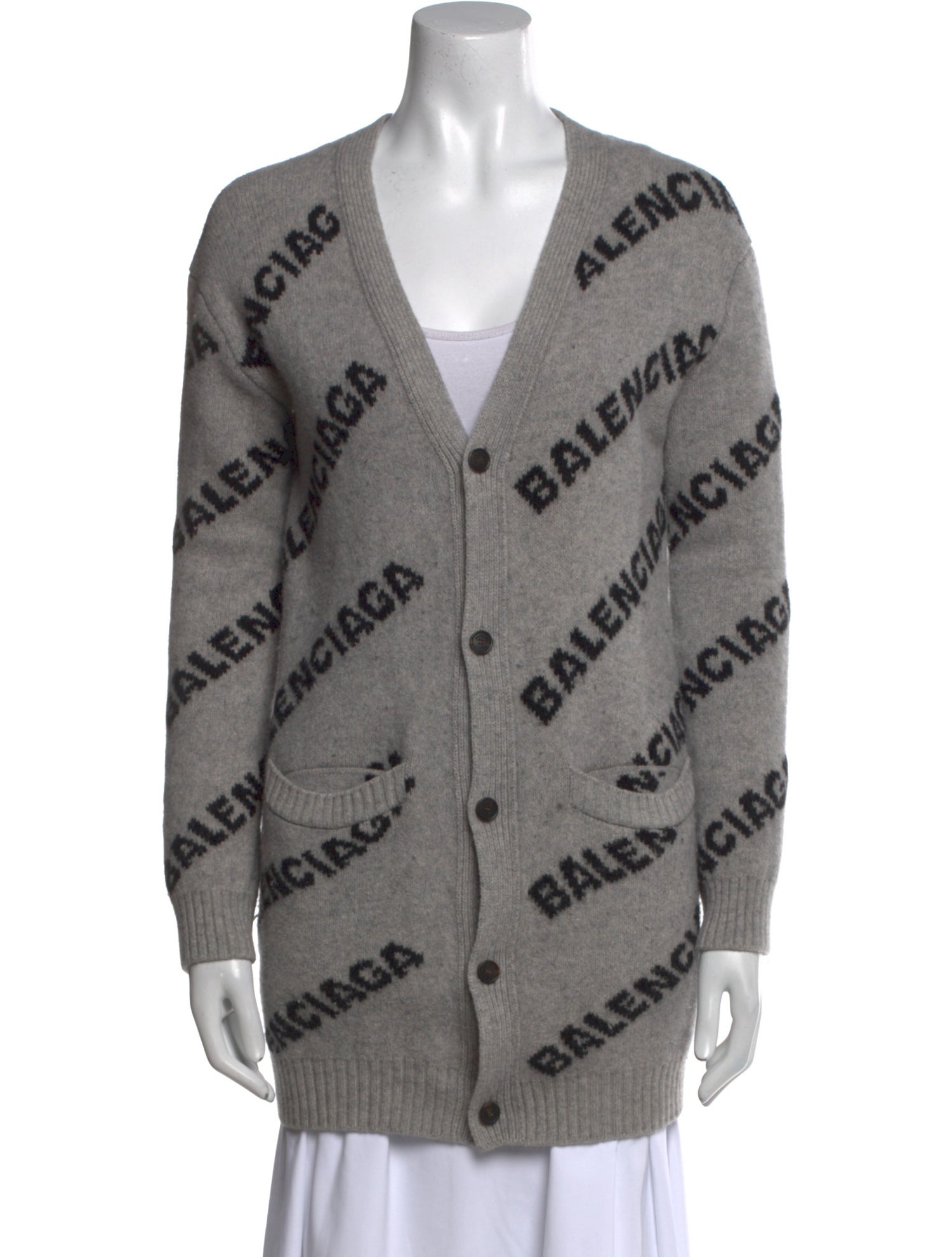 Balenciaga 2018 Printed Sweater