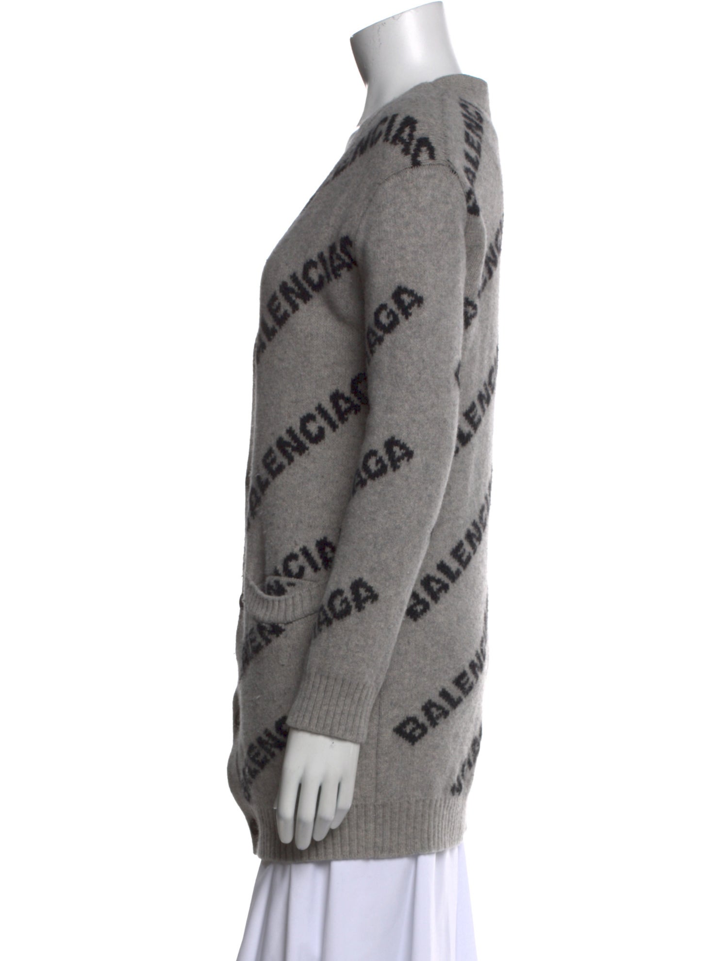 Balenciaga 2018 Printed Sweater