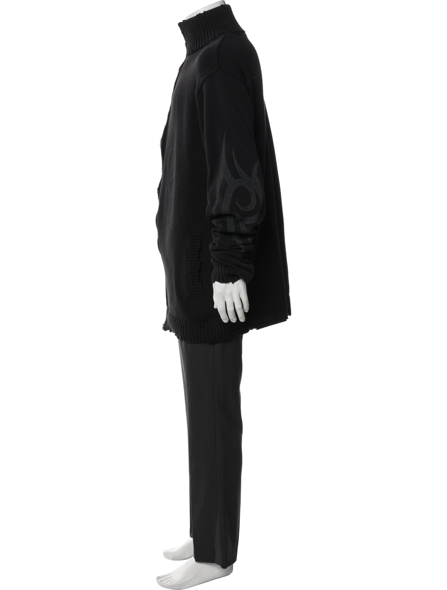 Balenciaga 2024 Turtleneck Cardigan