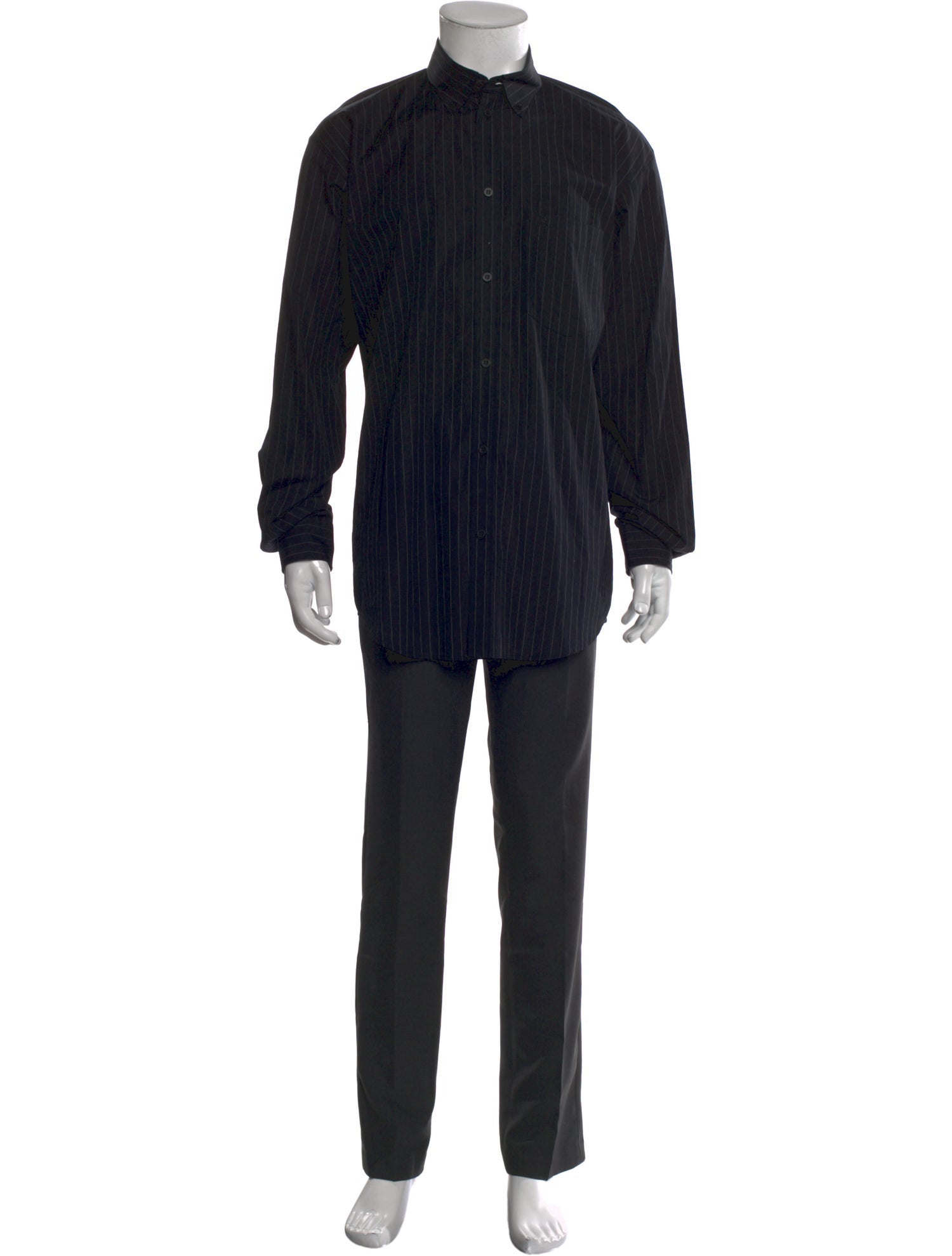 Balenciaga 2019 Striped Shirt