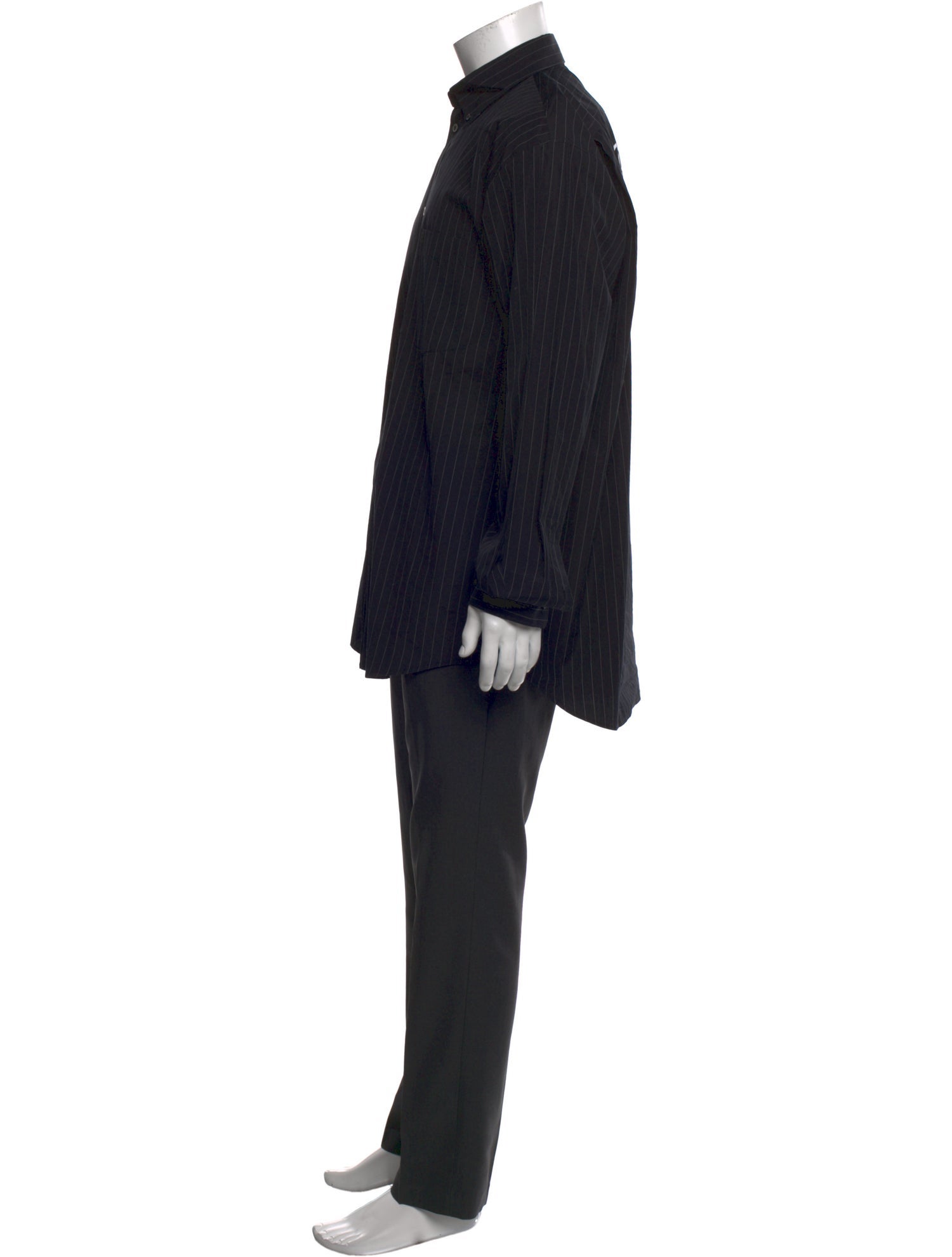 Balenciaga 2019 Striped Shirt